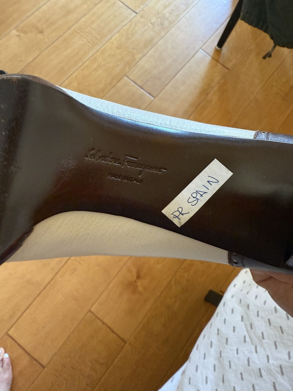 Salvatore Ferragamo Salvatore Ferragamo Vintage Leather Shoes Size US 9.5 / IT 39.5 - 3 Thumbnail
