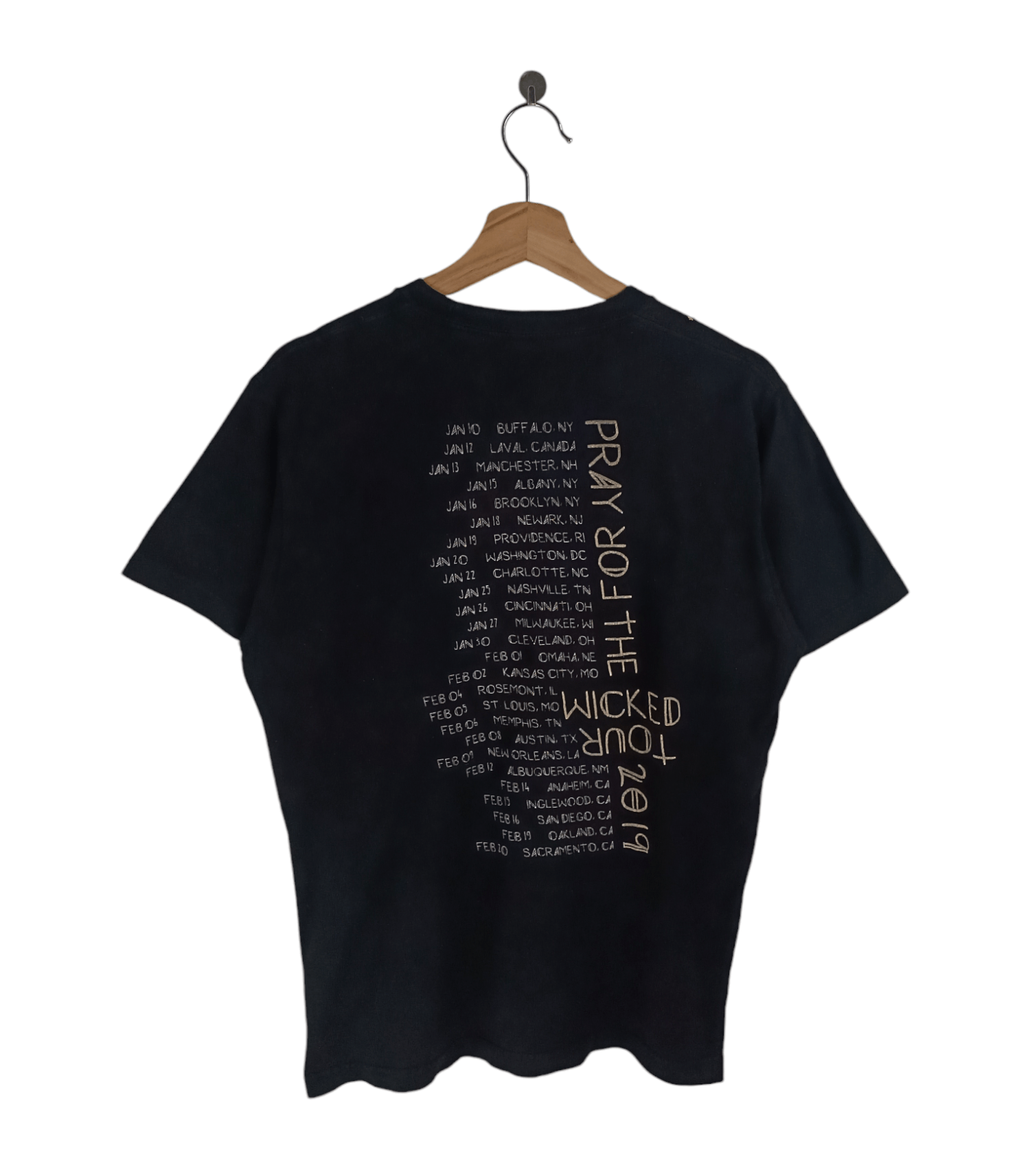 Band Tees VINTAGE 2019 PANIC AT THE DISCO TOUR TEE emo mcr afi Size US M / EU 48-50 / 2 - 2 Thumbnail