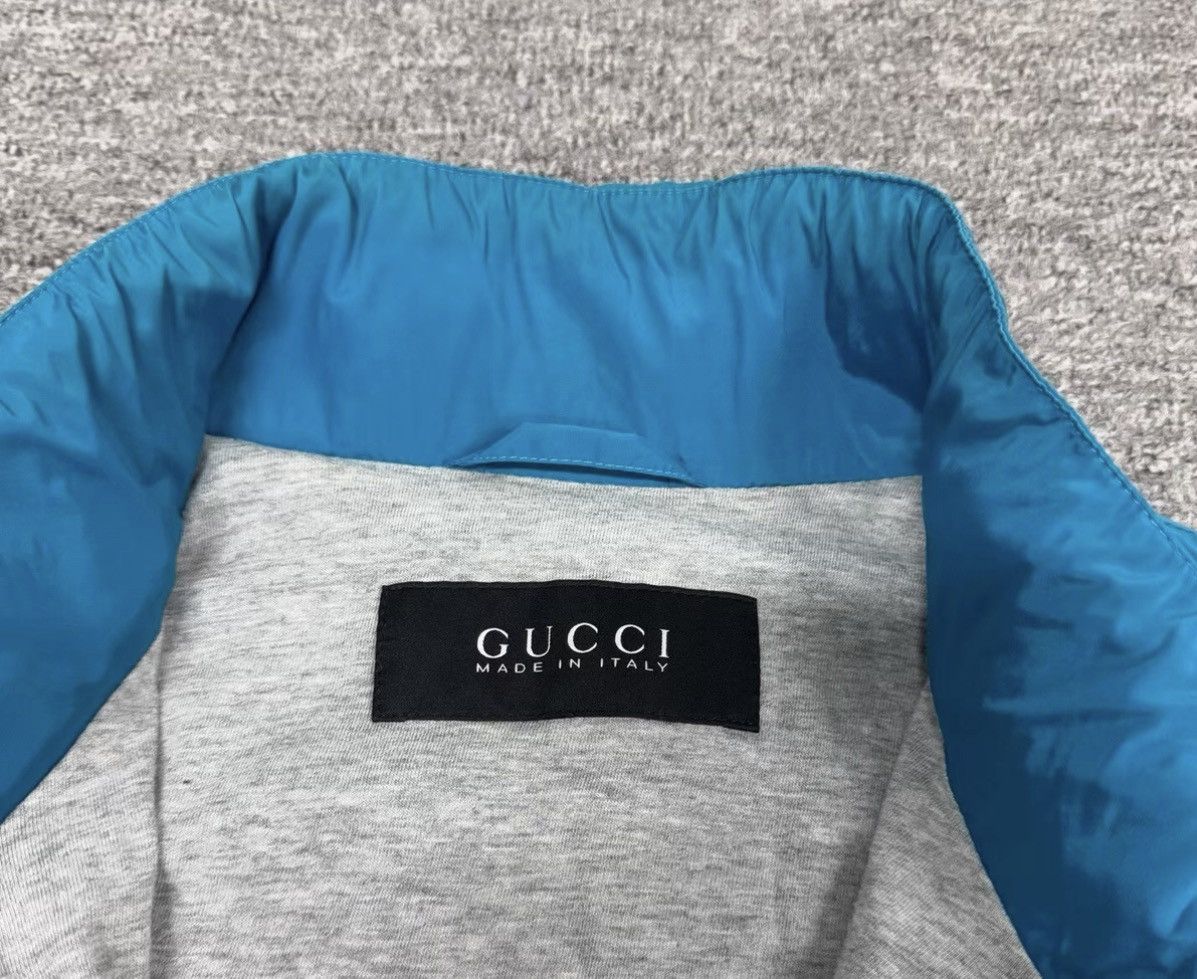 Gucci Gucci Nylon Hooded Stand-Collar Jacket – Sky Blue Size US S / EU 44-46 / 1 - 5 Thumbnail