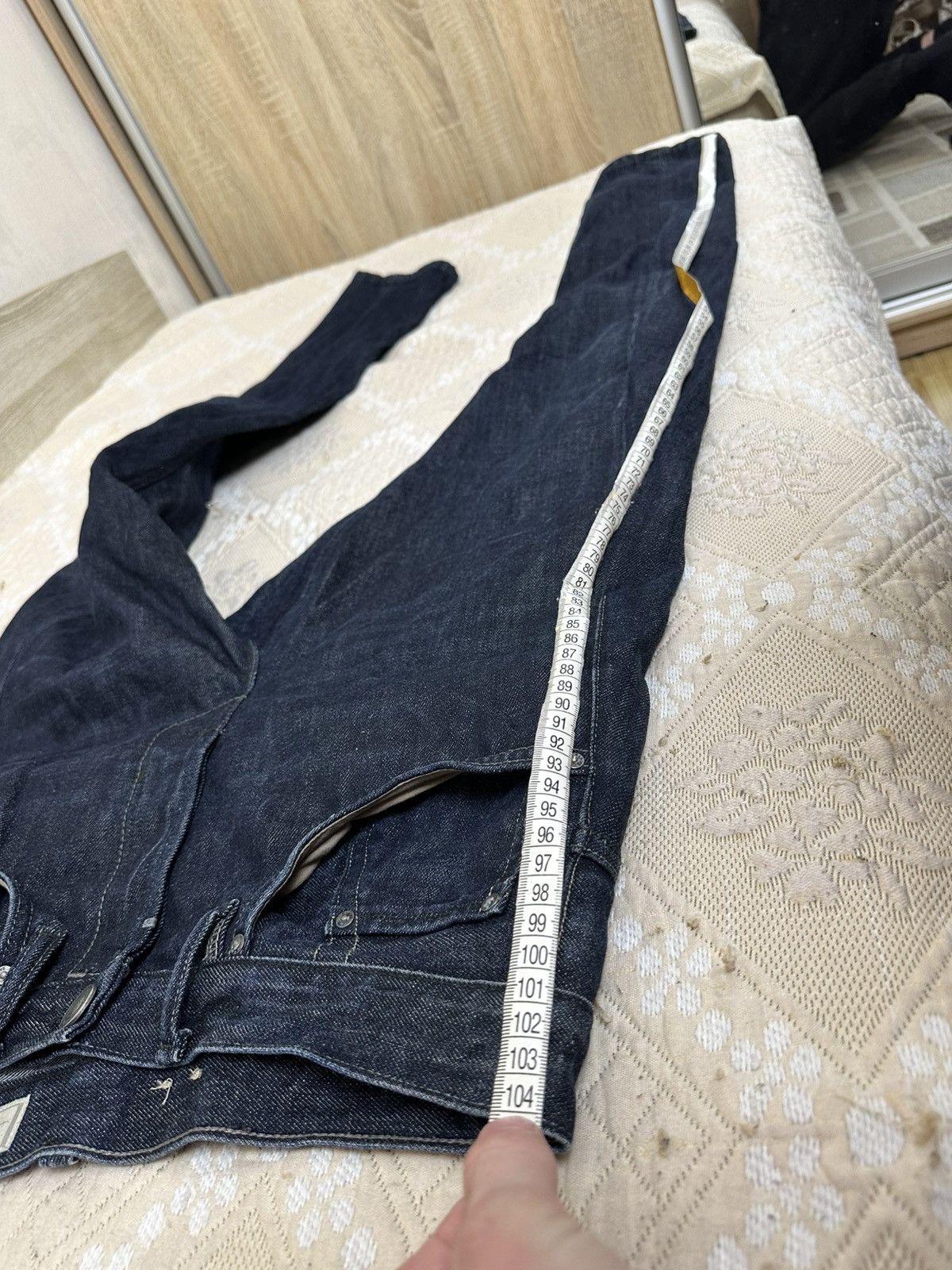 Allsaints 🔥 ALLSAINTS Spitalfields Runner Skinny Denim Pants Jeans Size US 30 / EU 46 - 12 Thumbnail