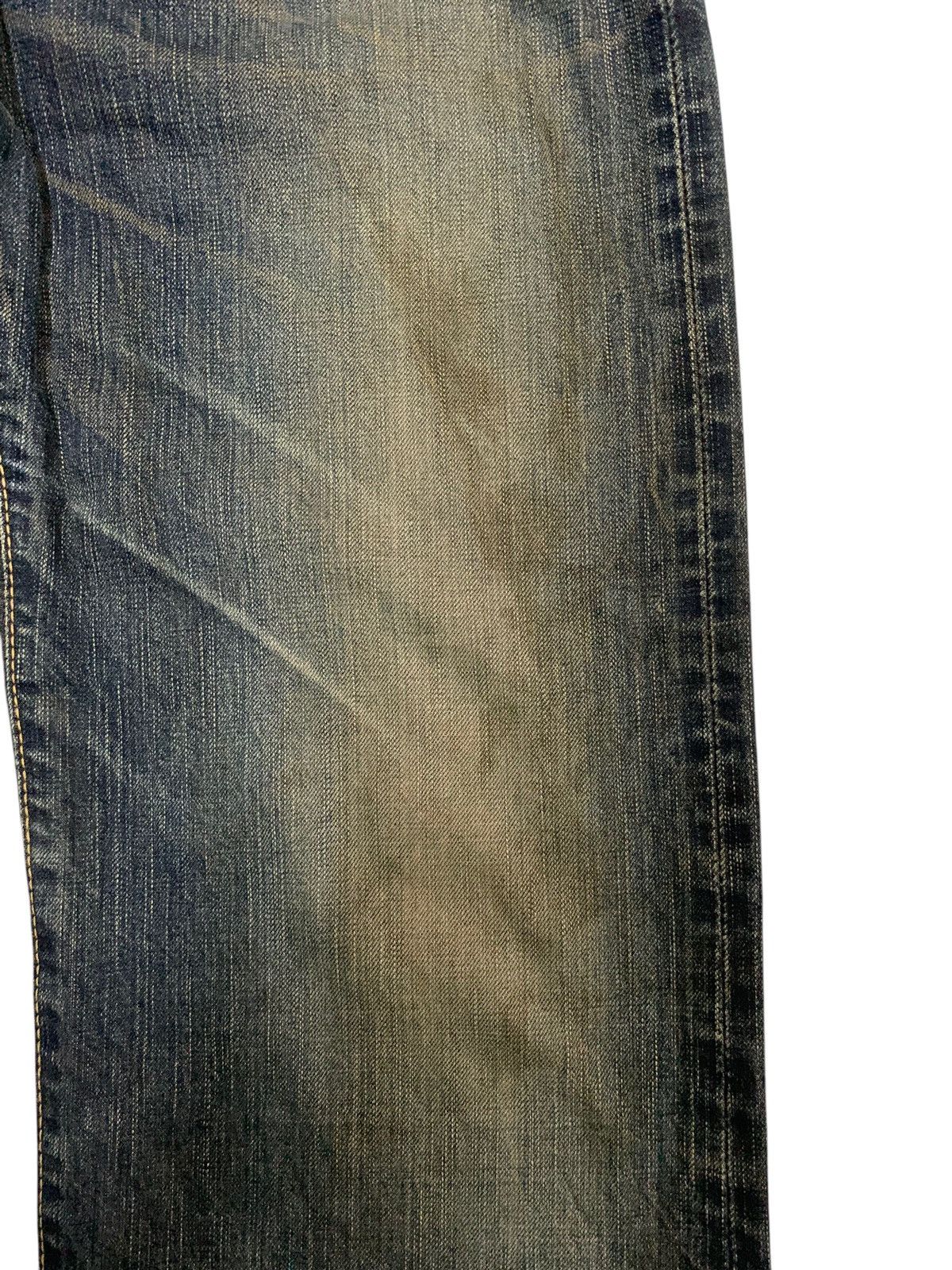 Edwin × If Six Was Nine × Kapital VINTAGE EDWIN 505Z SELVEDGE RUSTY JAPANASE DISTRESSED DENIM Size US 32 / EU 48 - 20 Thumbnail