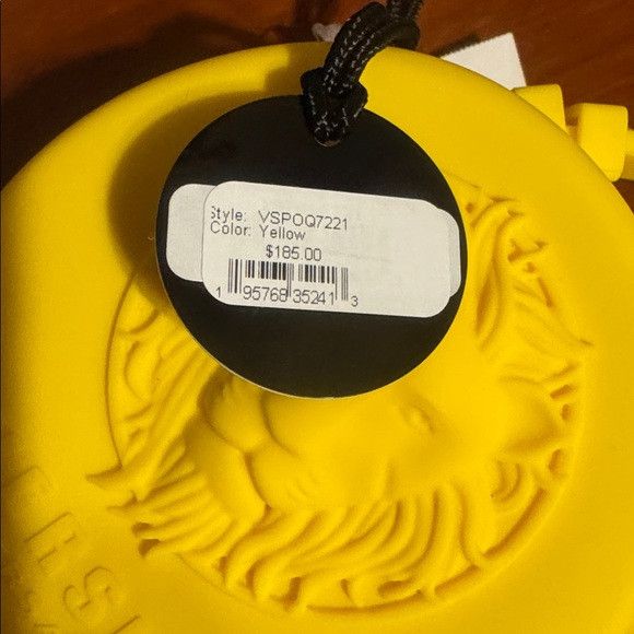 Versus Versace Fire Island Lion Silicone Strap Watch 44mm Yellow Size ONE SIZE - 9 Thumbnail