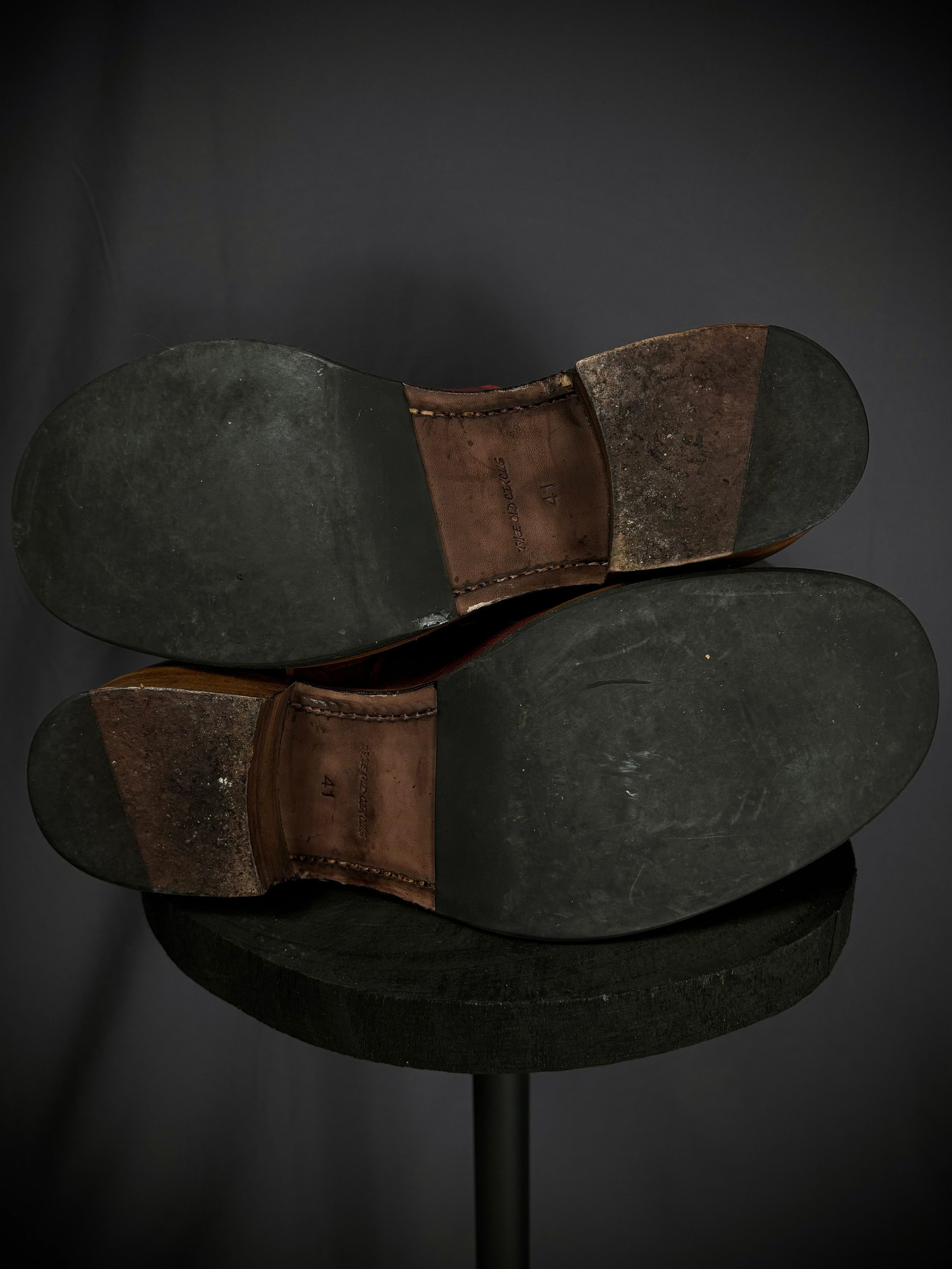 Japanese Brand Thee Old Circus Bullet Leather Side Zip Boots Size US 8.5 / EU 41-42 - 8 Thumbnail