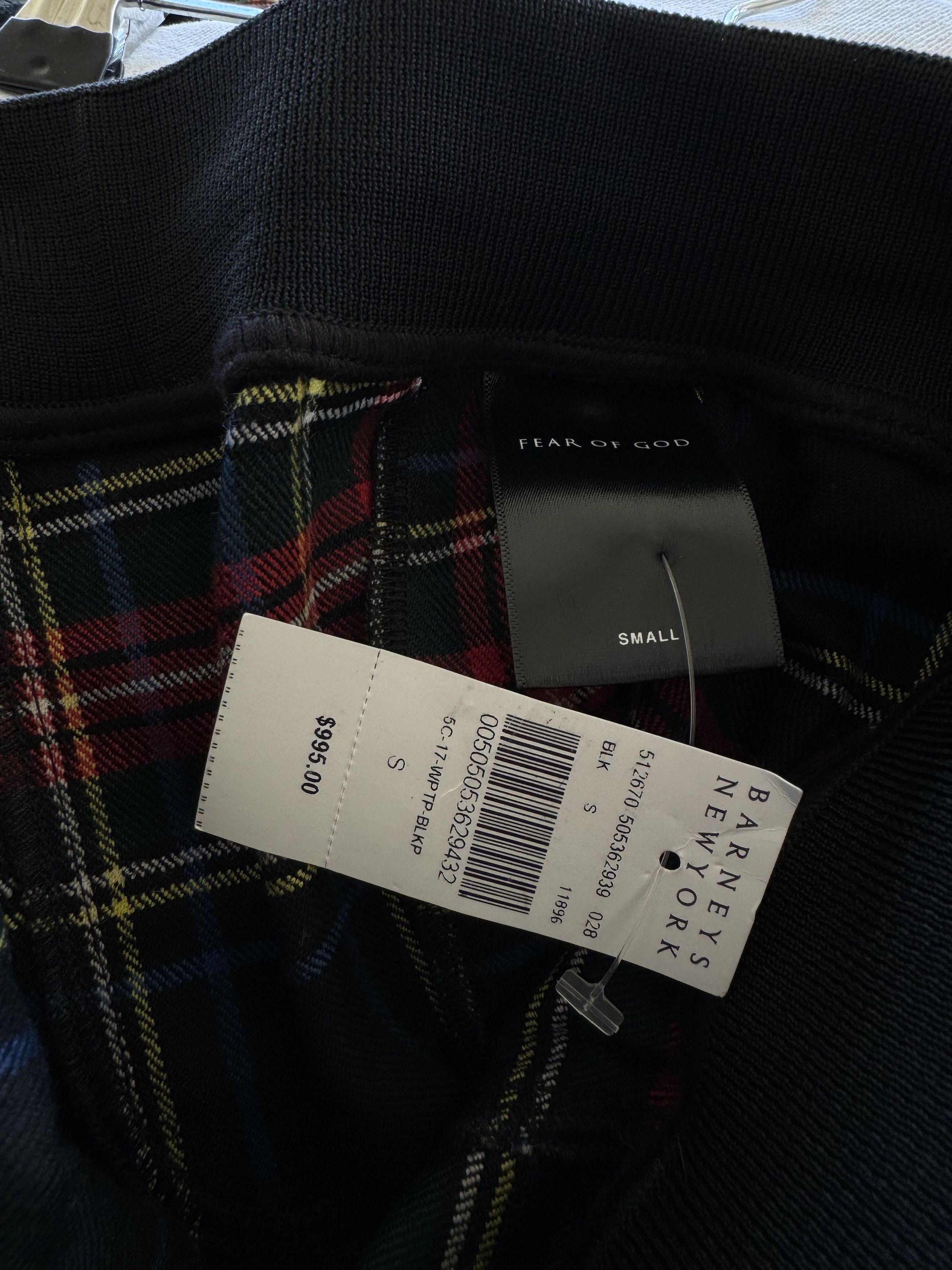 Fear of God Fear Of God Plaid Pants NWT Size US 30 / EU 46 - 13 Thumbnail