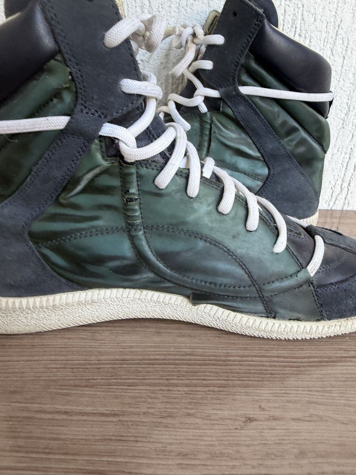 Maison Margiela fw12 high top trainers Size US 7 / EU 40 - 16 Thumbnail
