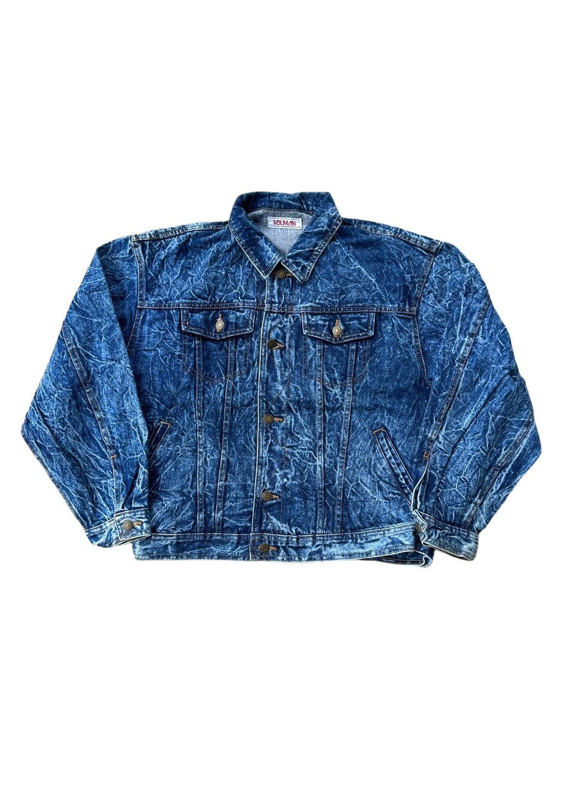 Japanese Brand Rare!! Valman denim jacket Size US L / EU 52-54 / 3 - 4 Thumbnail