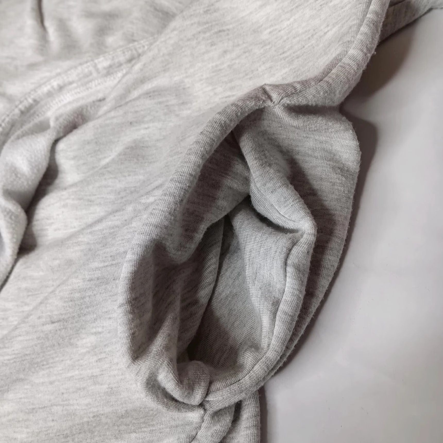 Athleta Athleta Sweatshirt Wrap Womens L Gray Heather Hooded Long Sleeve Top Size L / US 10 / IT 46 - 6 Thumbnail