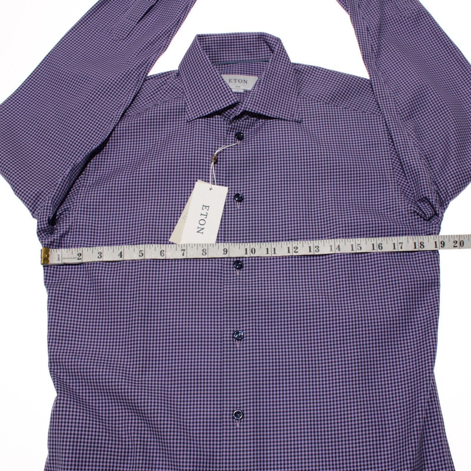 Eton Eton New with tags Shirt Size S US In Purple Size US S / EU 44-46 / 1 - 4 Thumbnail