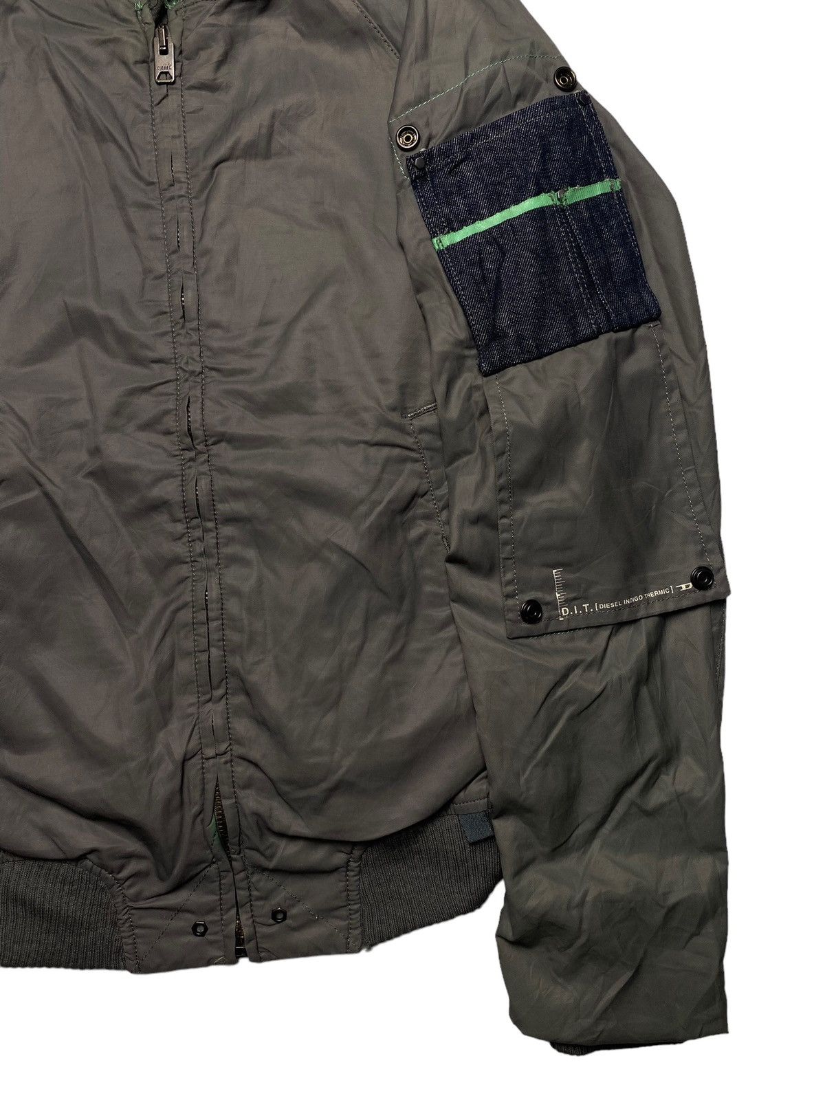 Diesel 2000s Diesel - Window Pocket Bomber Jacket Size US M / EU 48-50 / 2 - 4 Thumbnail