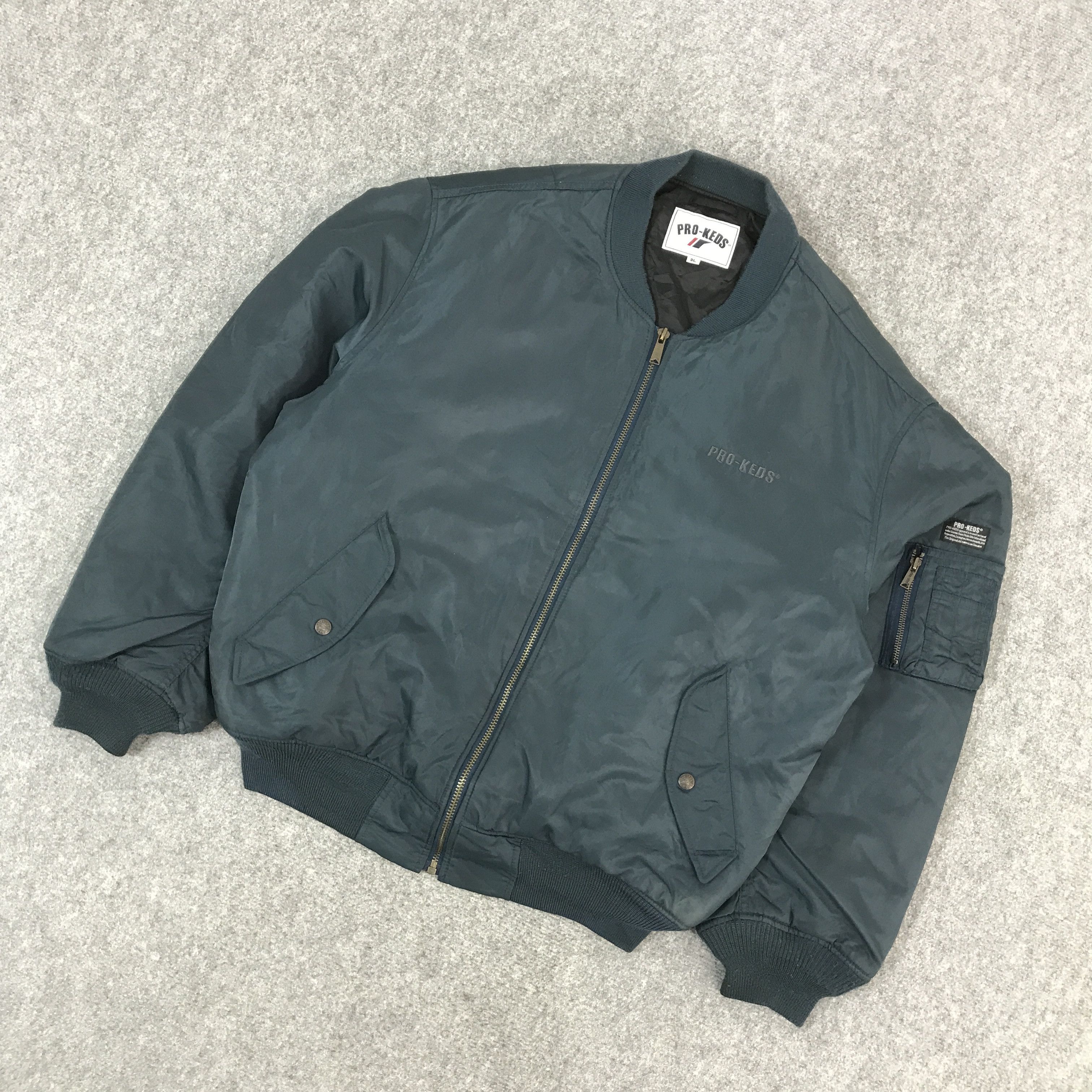 Pro-Keds PRO KEDS BOMBER JACKET DESIGN MA-1 MILITARY STYLE Size US XXL / EU 58 / 5 - 5 Thumbnail