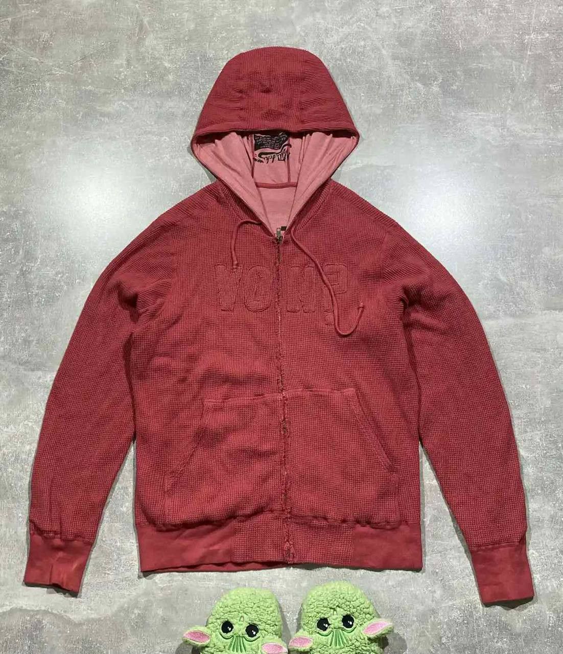 Von Dutch Vintage Y2K Von Dutch Knit Zip Hoodie Size US L / EU 52-54 / 3 - 1 Thumbnail