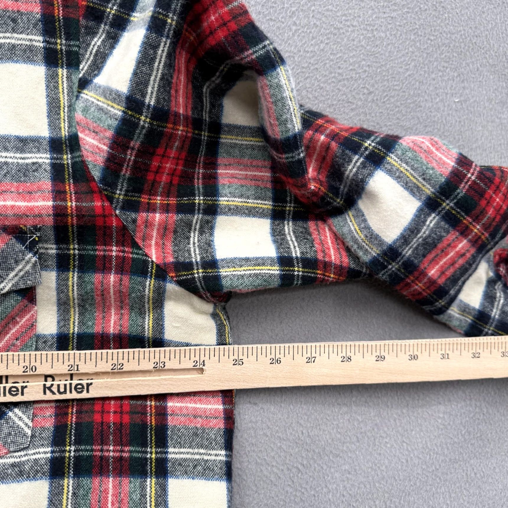 Wrangler VINTAGE Wrangler Shirt Jacket Mens XL Red Plaid Quilted Flannel Button Lined Size US XL / EU 56 / 4 - 4 Thumbnail