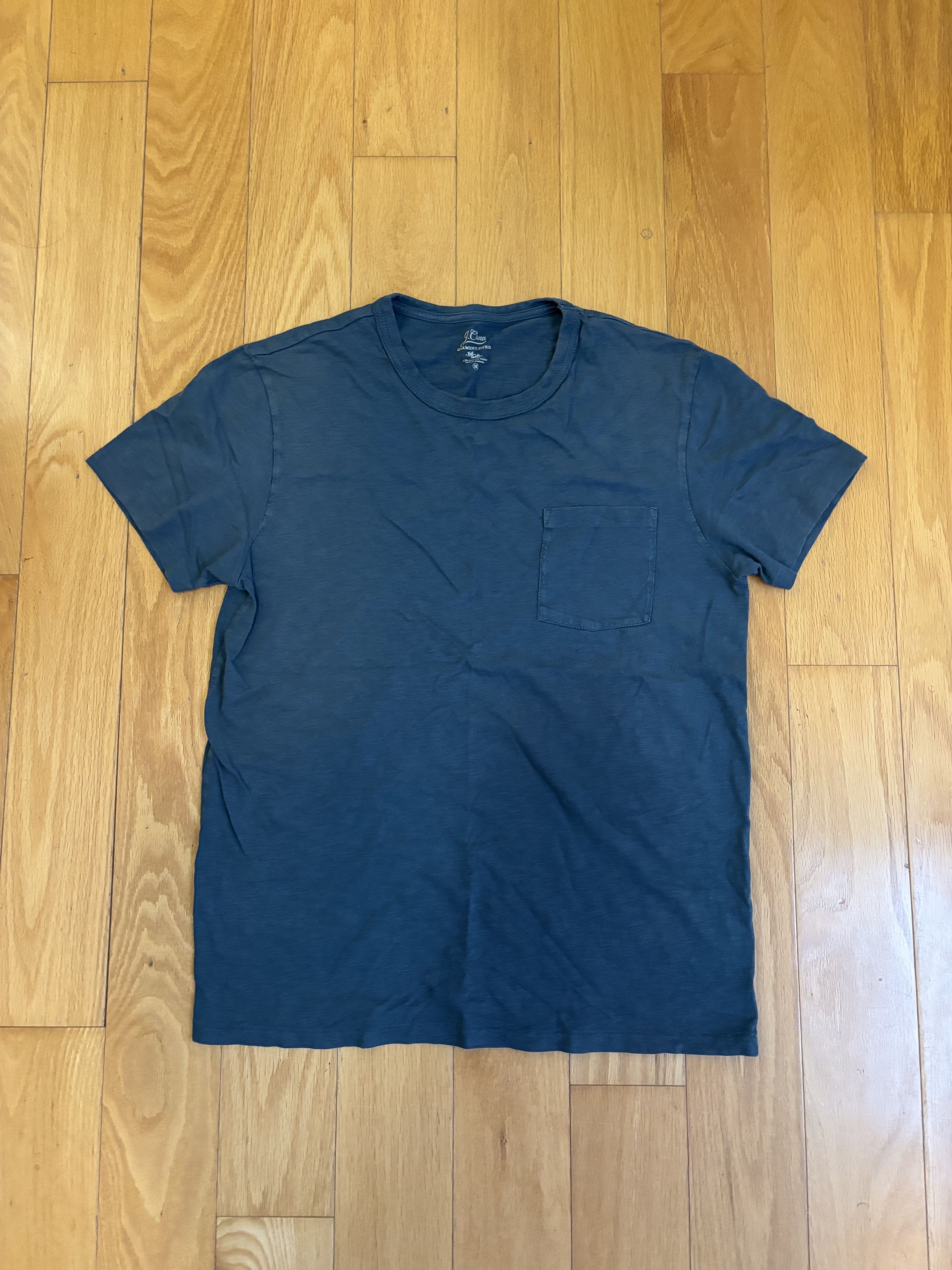 J.Crew J Crew Garment Dyed Slub Cotton T Shirt M Size US M / EU 48-50 / 2 - 1 Thumbnail