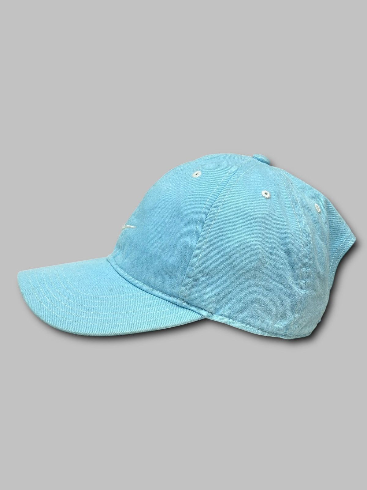 Nike 🔥 NIKE 2000s SWOOSH LOGO CAP SKY BLUE COLOR Size ONE SIZE - 4 Thumbnail