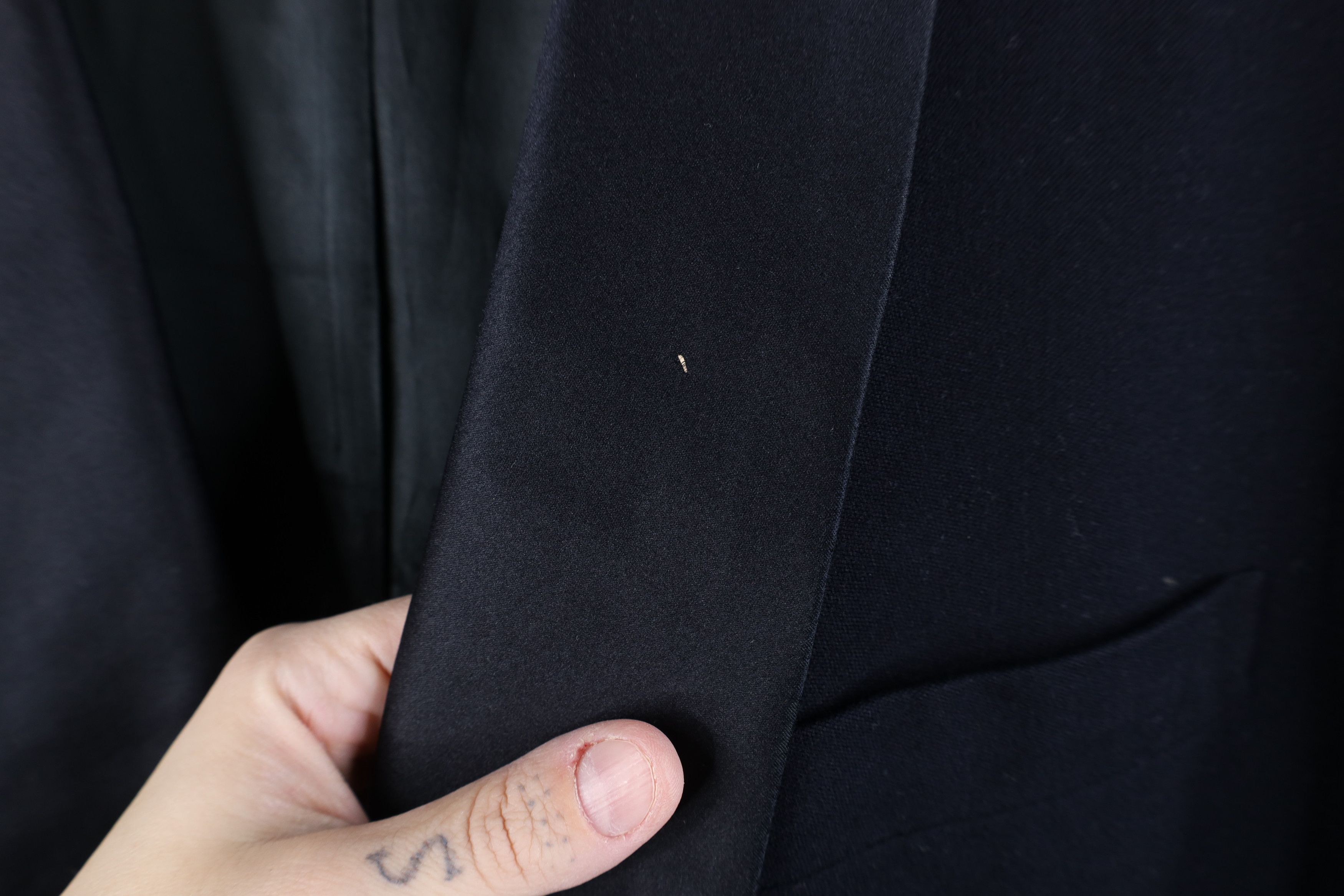 Vintage Vintage 30s Fenn Feinstein Satin Trim Tuxedo Suit Jacket USA Size US L / EU 52-54 / 3 - 4 Thumbnail