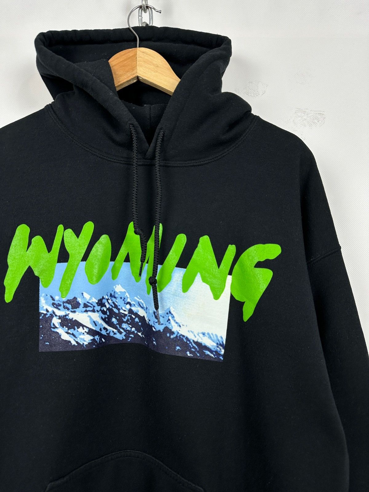 Kanye West 2018 Kanye West Wyoming “Jackson Hole” Black Hoodie Size US L / EU 52-54 / 3 - 8 Thumbnail