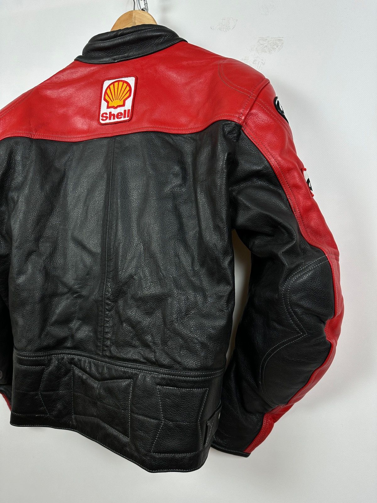 Other Route 69 Michelin Shell Motorcycle Racing Leather Jacket Size US XL / EU 56 / 4 - 14 Thumbnail