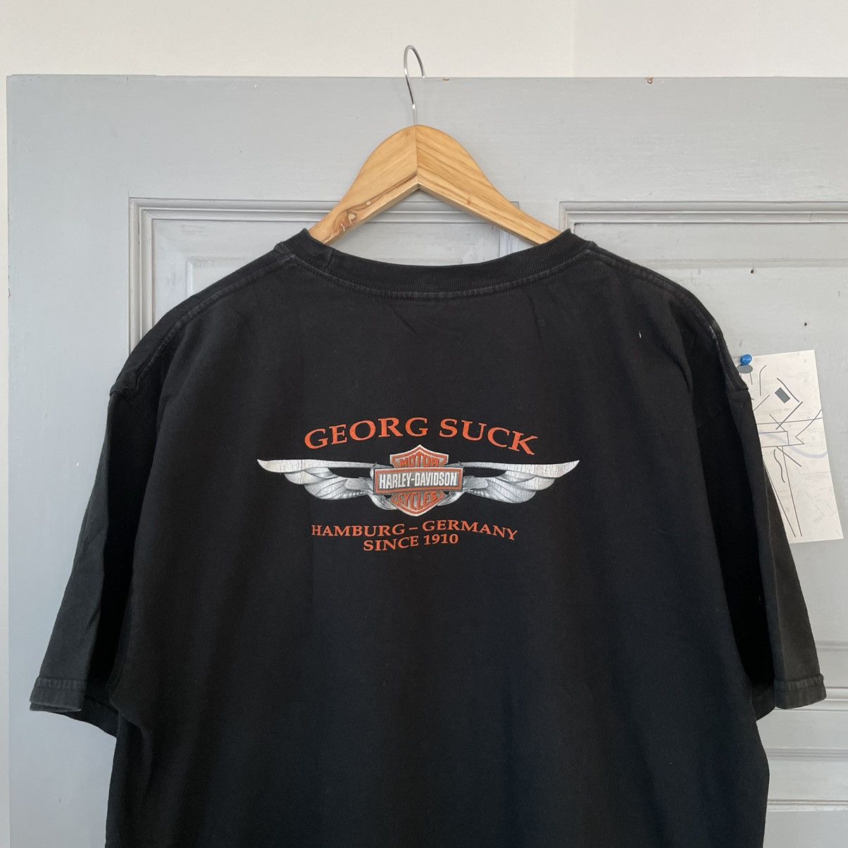 Harley Davidson × Other × Vintage Vintage Harley Davidson Georg Suck 2003 y2k Size US XL / EU 56 / 4 - 6 Thumbnail