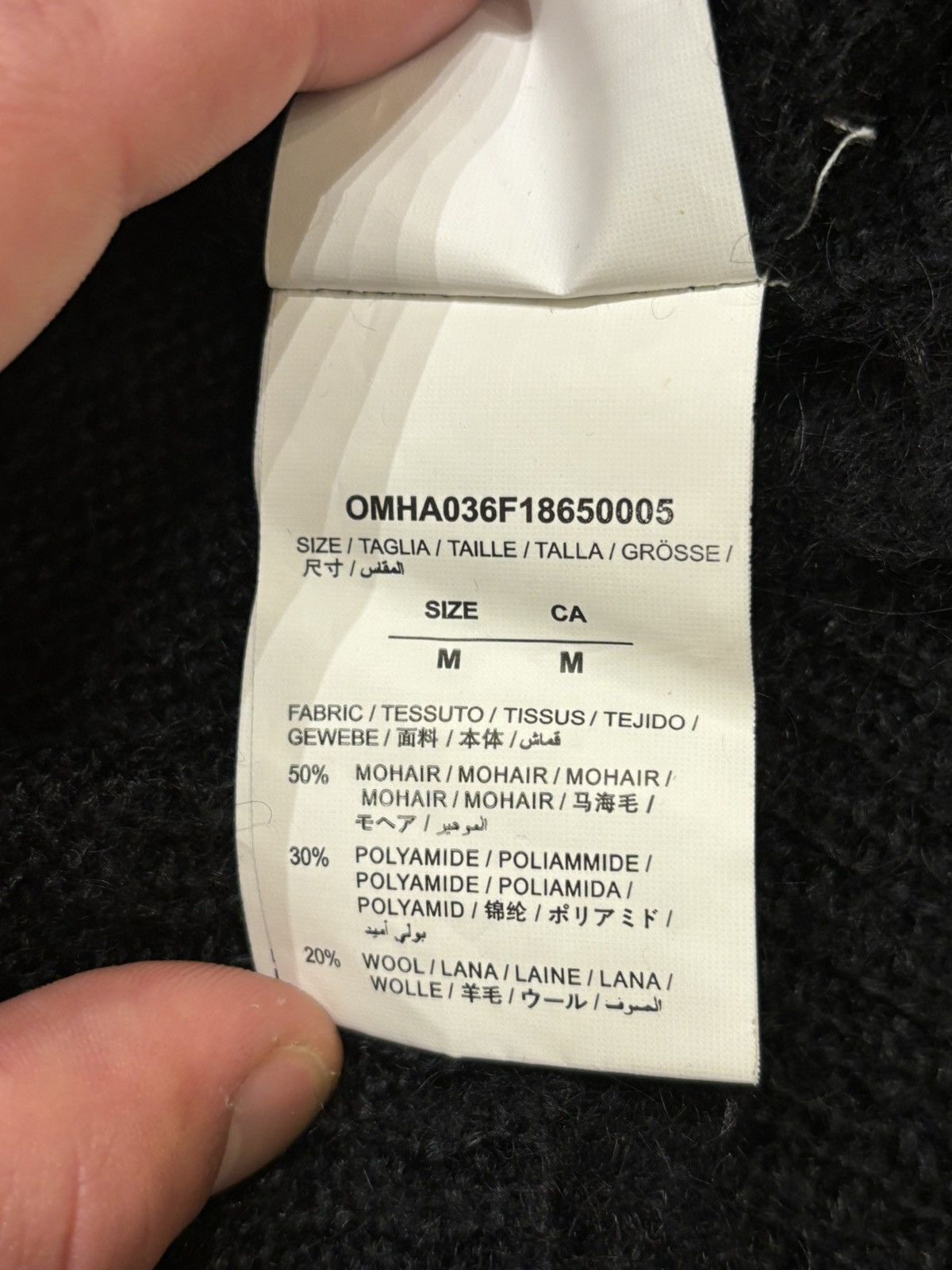Off-White Off-White Blue Pink Gradient Knit Sweater Size US M / EU 48-50 / 2 - 5 Thumbnail