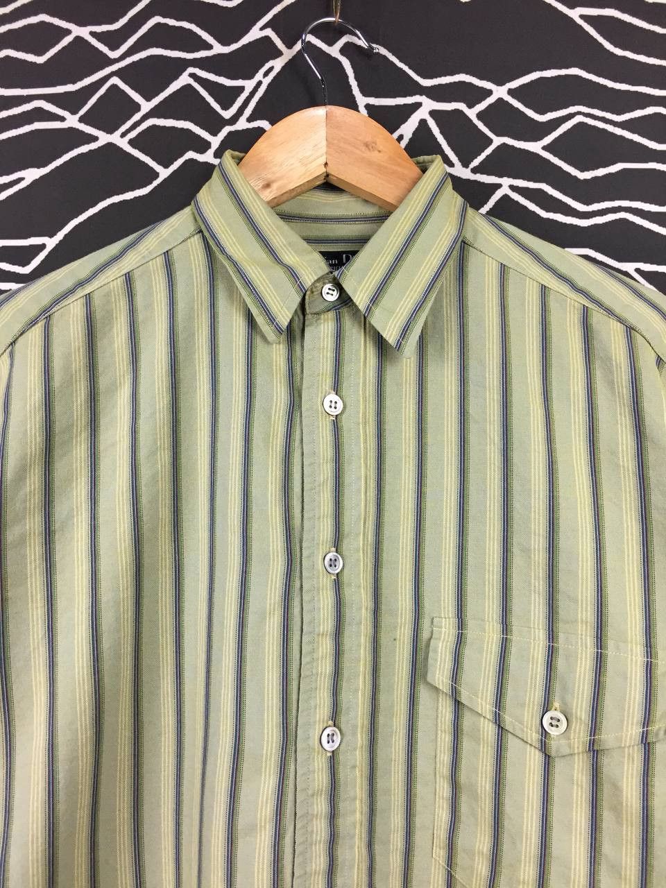 Christian Dior Monsieur Vtg Christian Dior Monsieur Aztec Baroque Style Shirt Size US M / EU 48-50 / 2 - 3 Thumbnail