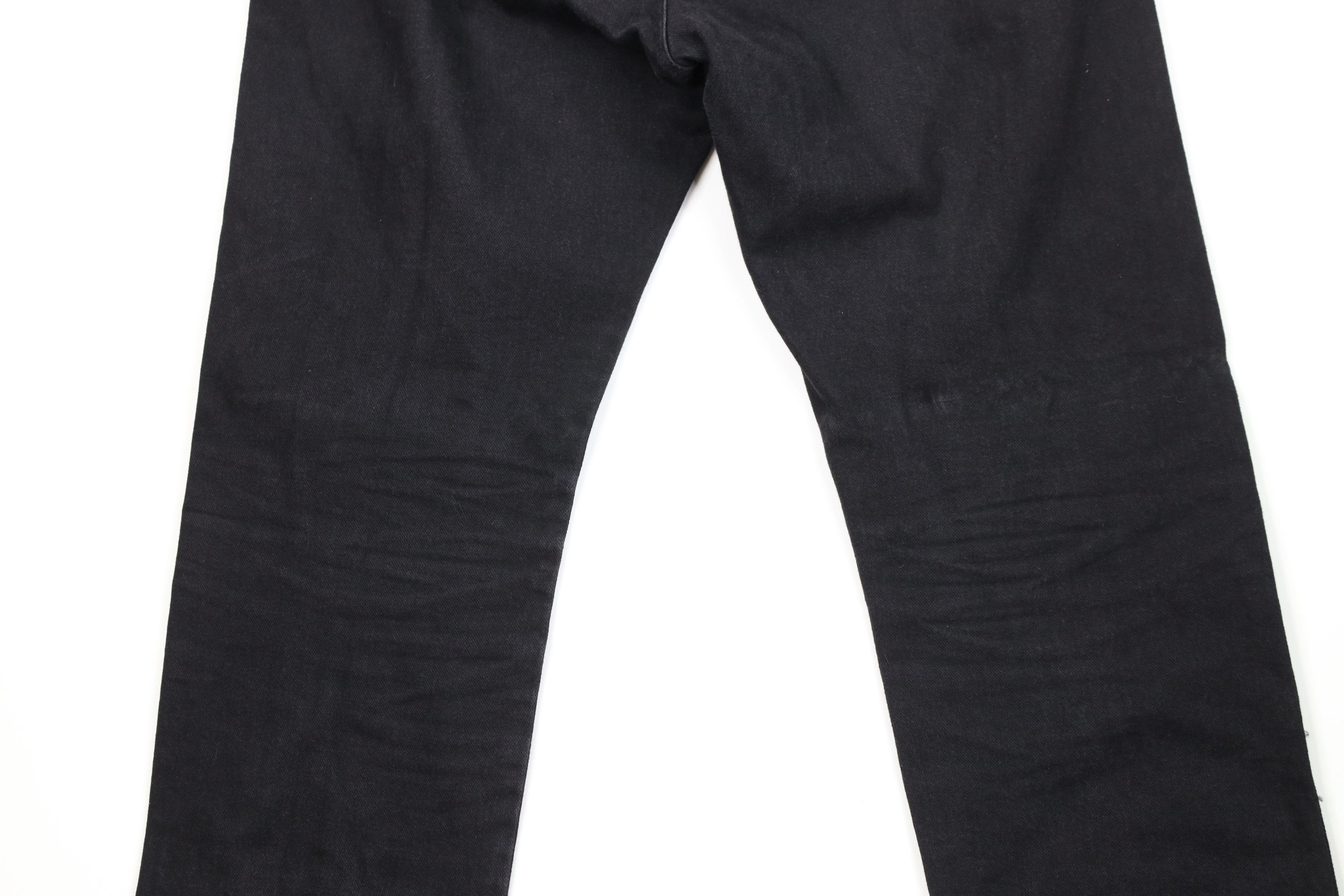 Wrangler Vintage Y2K Wrangler Wide Leg Western Denim Jeans Black Size US 38 / EU 54 - 11 Thumbnail