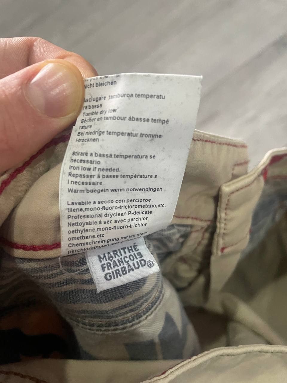 Japanese Brand × Marithe + Francois Girbaud Denim Le Jean De Marithe Francois Girbaud 30 S Avant Garde Size US 32 / EU 48 - 13 Thumbnail