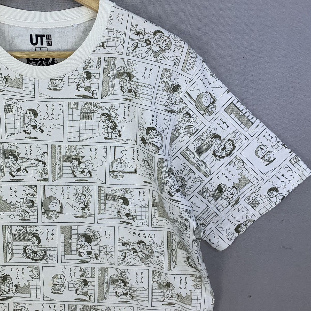Japanese Brand Uniqlo X Doraemon Comic Manga OVP Tshirt Size US L / EU 52-54 / 3 - 5 Thumbnail