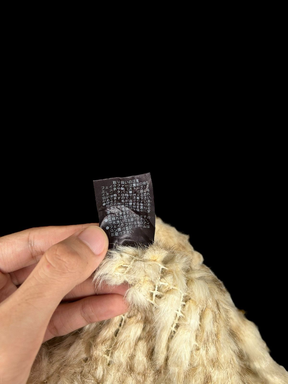 Japanese Brand × Kapital × Vintage Beams Boy Japanese Punk Bondage Style Fur Beanie Hats Size ONE SIZE - 10 Thumbnail