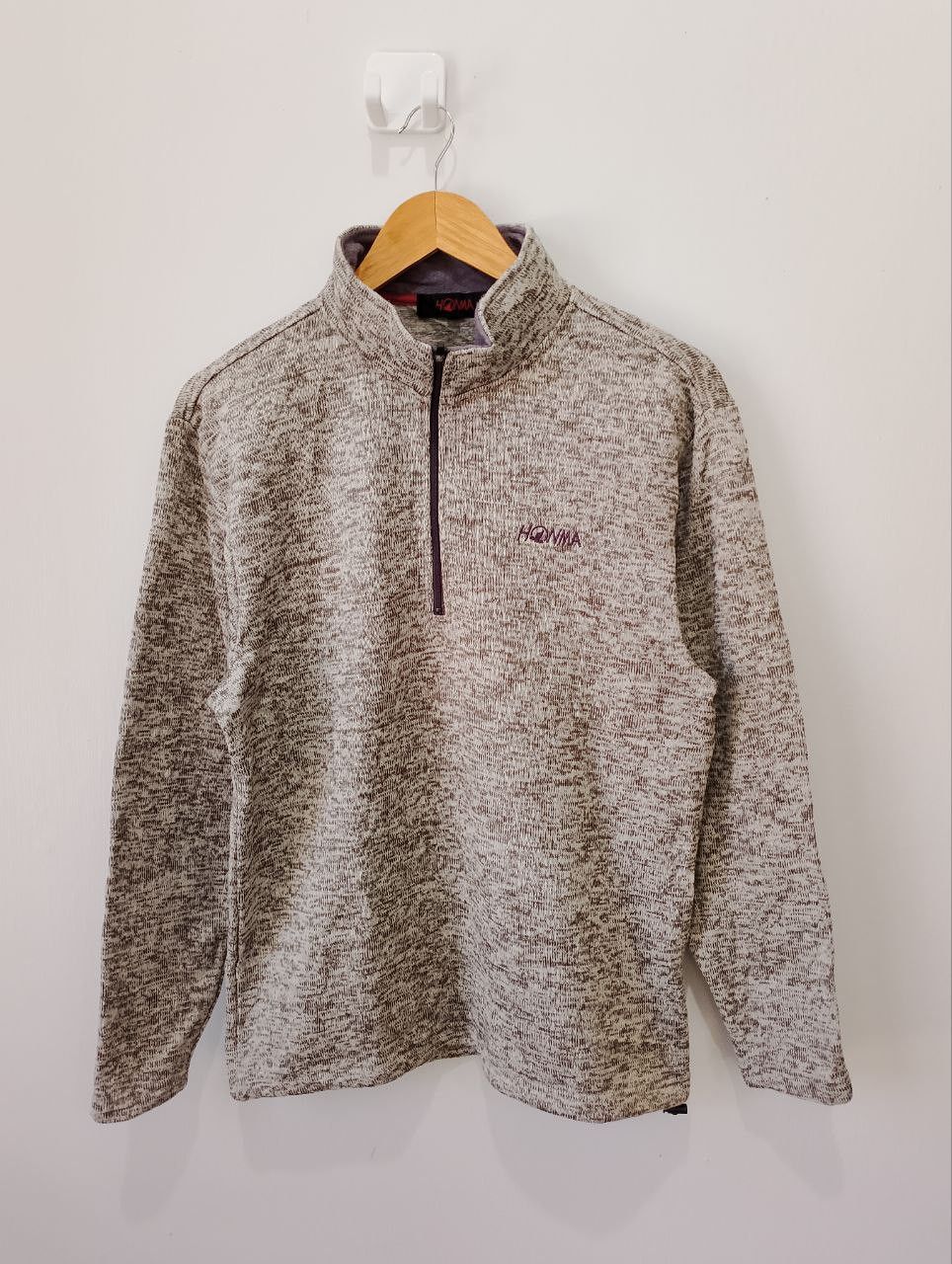 Japanese Brand HONMA Golf Japan Quarter Zipper Jacket Size US M / EU 48-50 / 2 - 1 Thumbnail