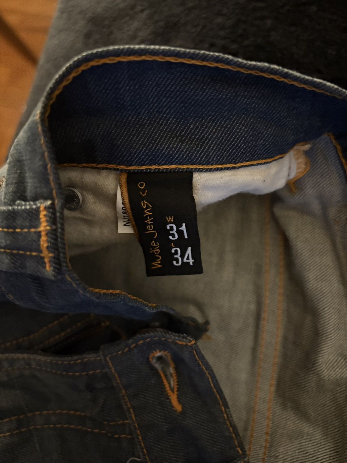 Nudie Jeans Nudie Jeans Thin Finn Blue Slate Size US 31 - 4 Thumbnail