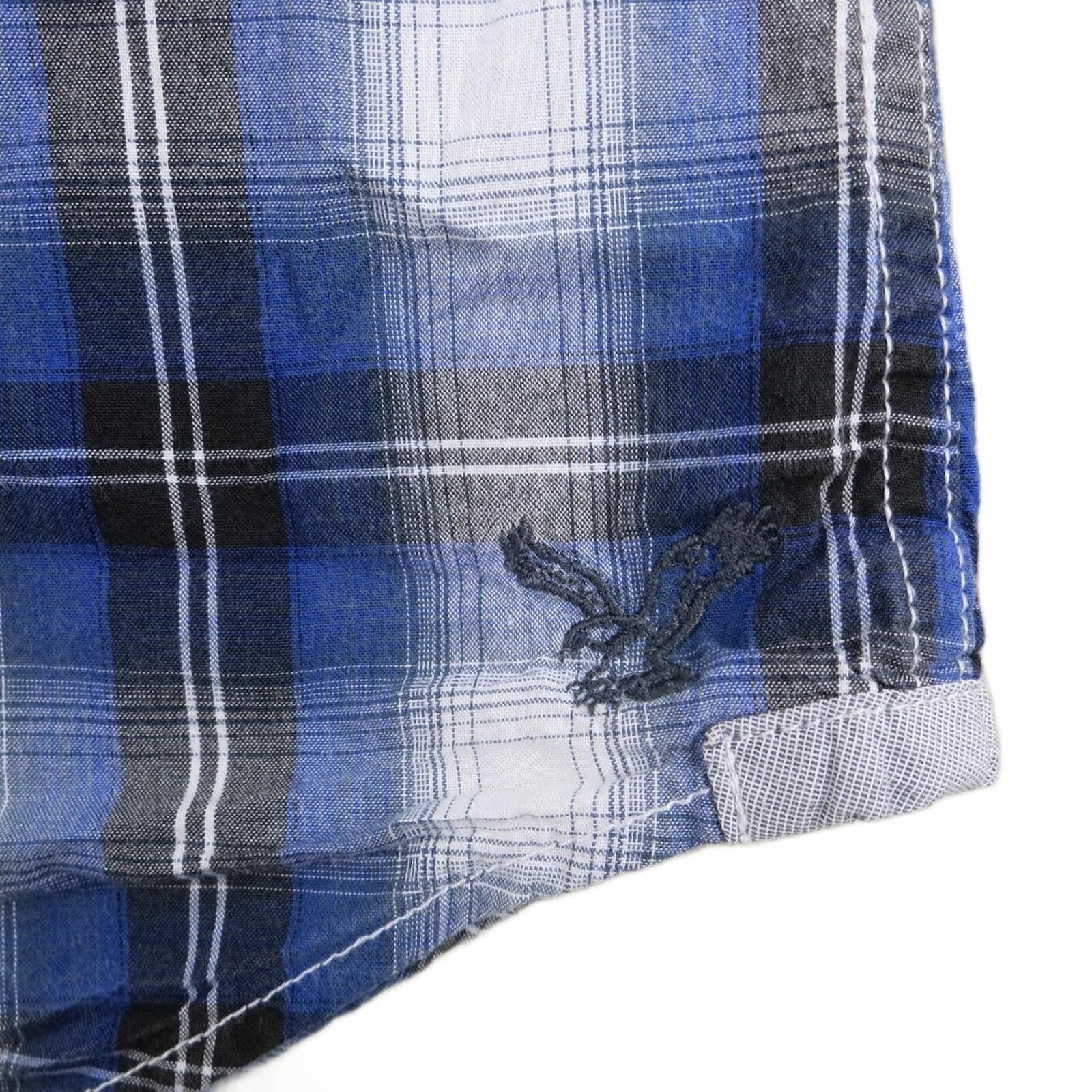 American Eagle Outfitters American Eagle Vintage Fit Plaid Snap-Up Shirt Medium Size US M / EU 48-50 / 2 - 3 Thumbnail