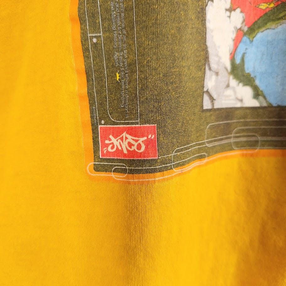 Vintage Vintage JNCO Jeans T Shirt Mens Size Medium Yellow 90s Rave Size US M / EU 48-50 / 2 - 4 Thumbnail