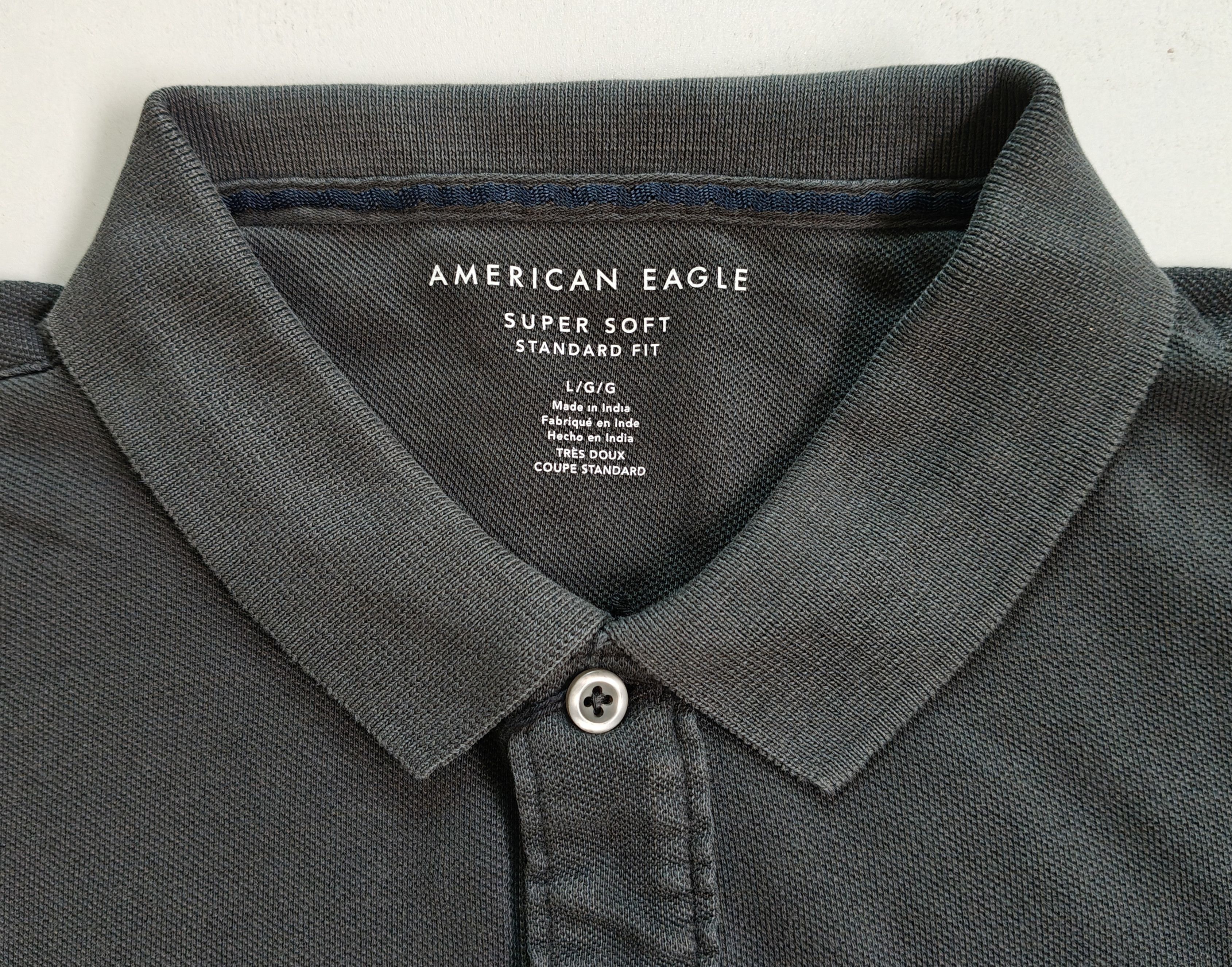 American Eagle Outfitters American Eagle Men's Polo shirt Free Shipping T/5018 Size US L / EU 52-54 / 3 - 4 Thumbnail