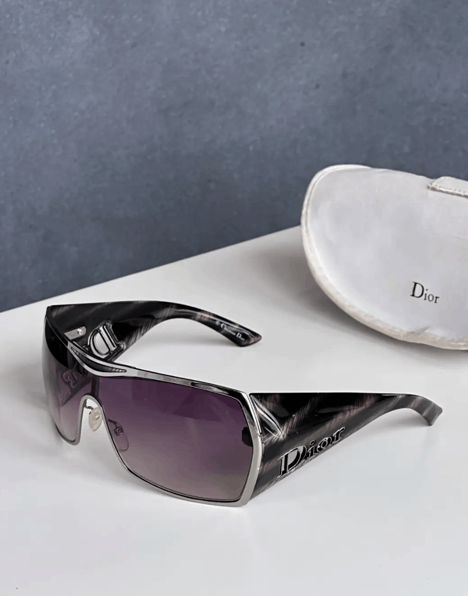 Dior Christian Dior Sunglasses Gaucho Ski Mask Vintage 90s Size ONE SIZE - 2 Thumbnail