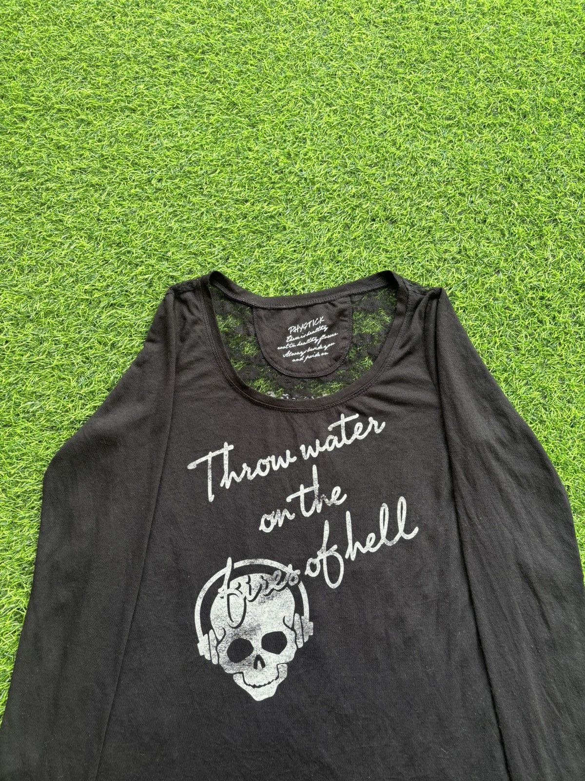 If Six Was Nine Y2k Opium Phystick Ifsixwasnine Punk Style Longsleeve Size M / US 6-8 / IT 42-44 - 5 Thumbnail
