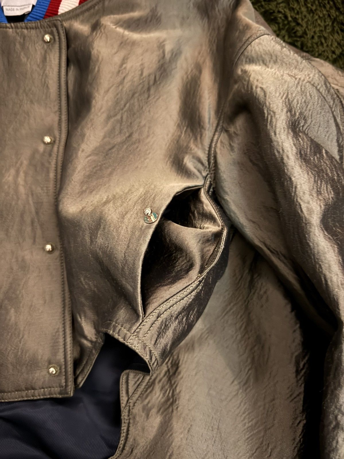 Vintage [36] Esteban Cortazar Satin Bomber Jacket Size US M / EU 48-50 / 2 - 5 Thumbnail