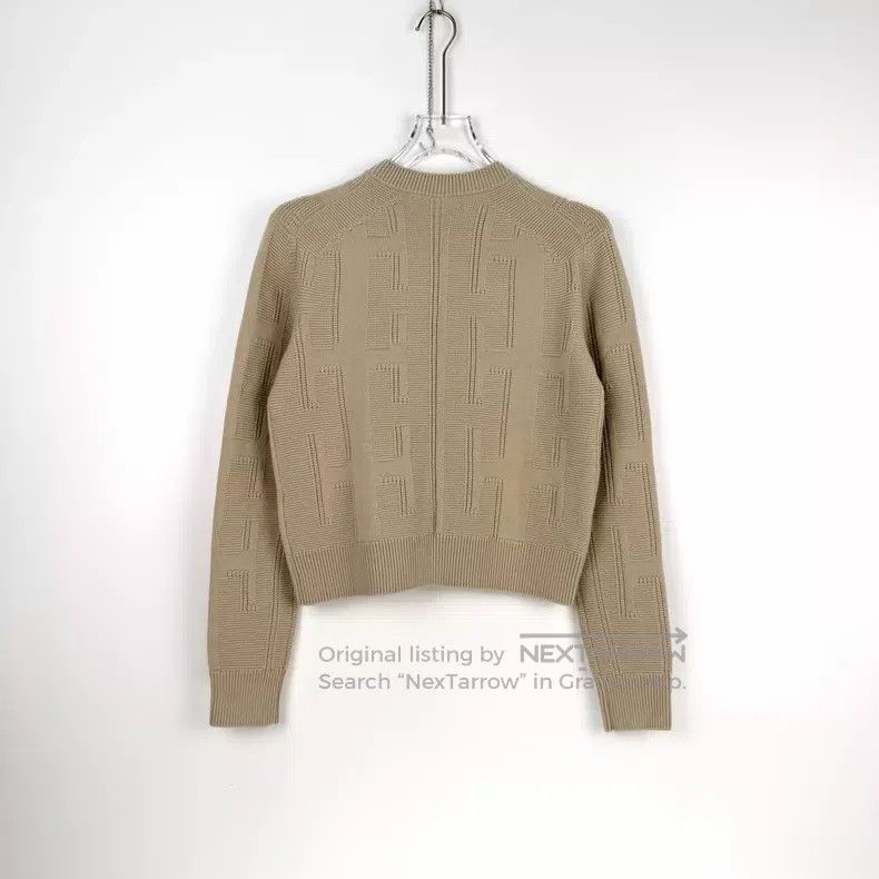 Hermes Hermes Khaki Full H Wool Sweater Size XS / US 0-2 / IT 36-38 - 4 Thumbnail