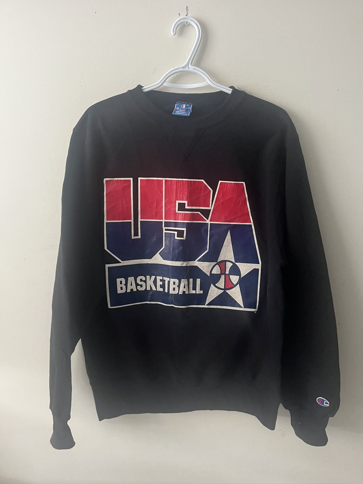 Vintage 1992 USA Basketball Dream Team Champion Crewneck Sweeatshirt Size US L / EU 52-54 / 3 - 1 Thumbnail