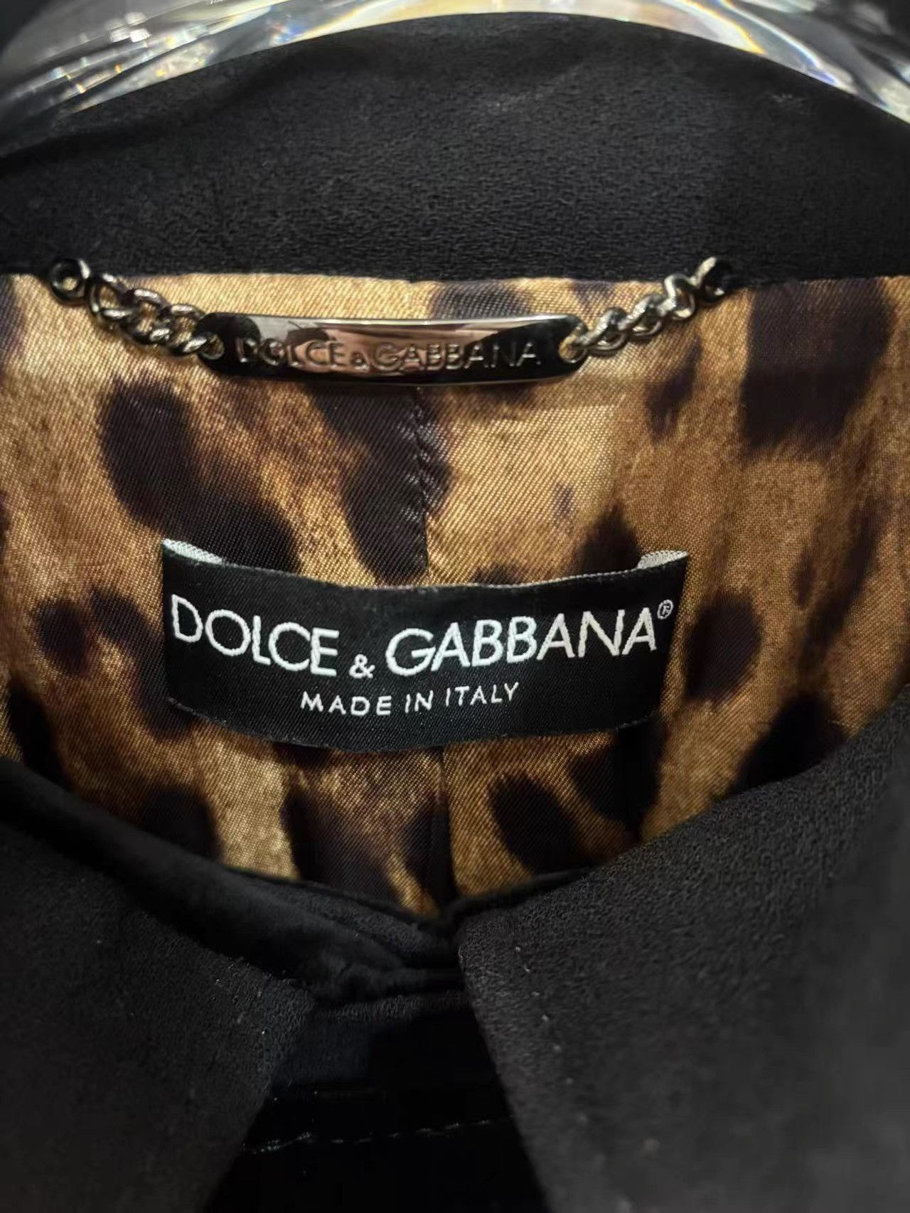 Dolce & Gabbana Dolce Gabbana Wool & Velvet Paneled Coat K31 Size US S / EU 44-46 / 1 - 2 Thumbnail