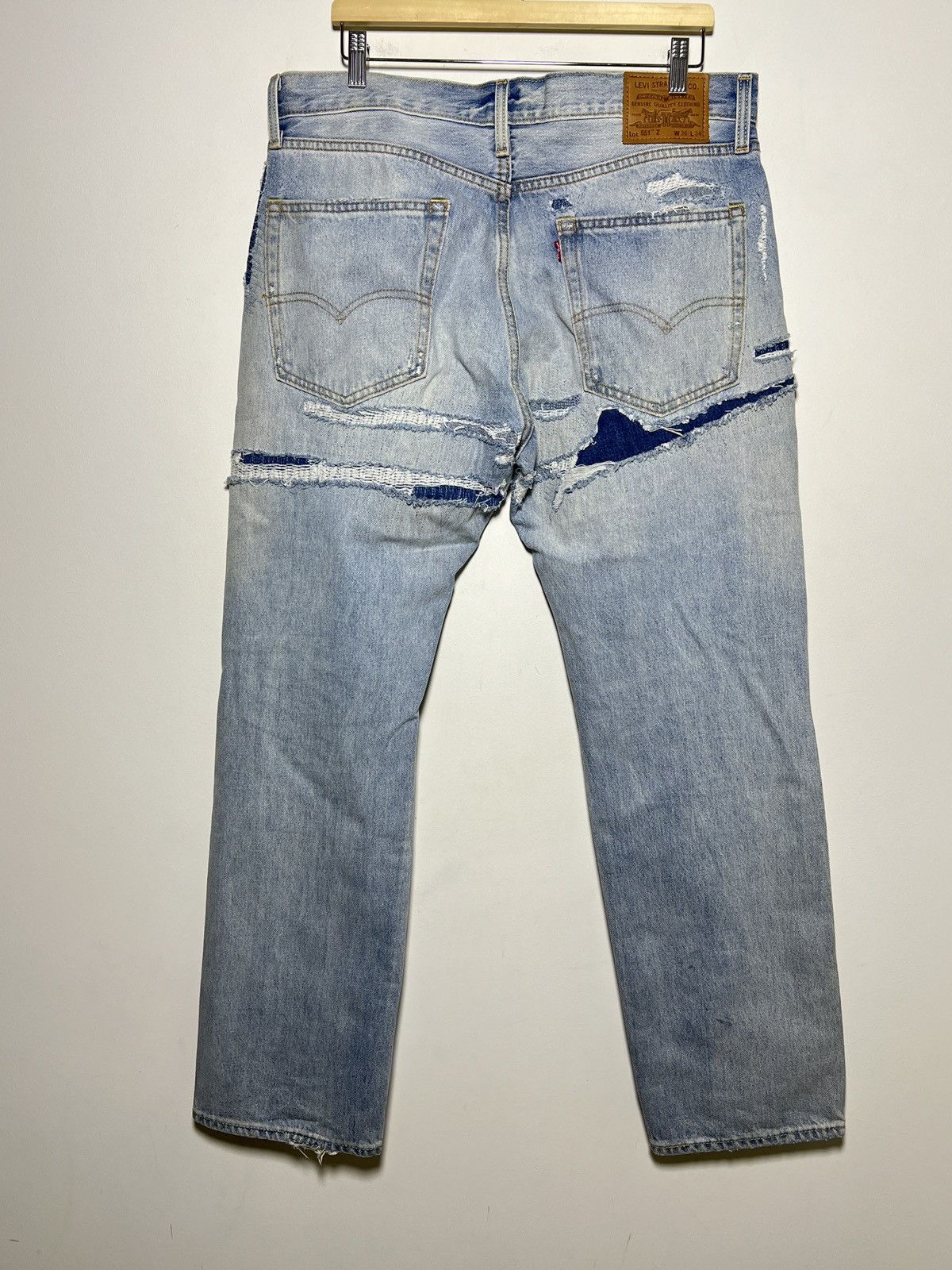 Levi's levi’s 551 ripped boro jeans Size US 36 / EU 52 - 8 Thumbnail