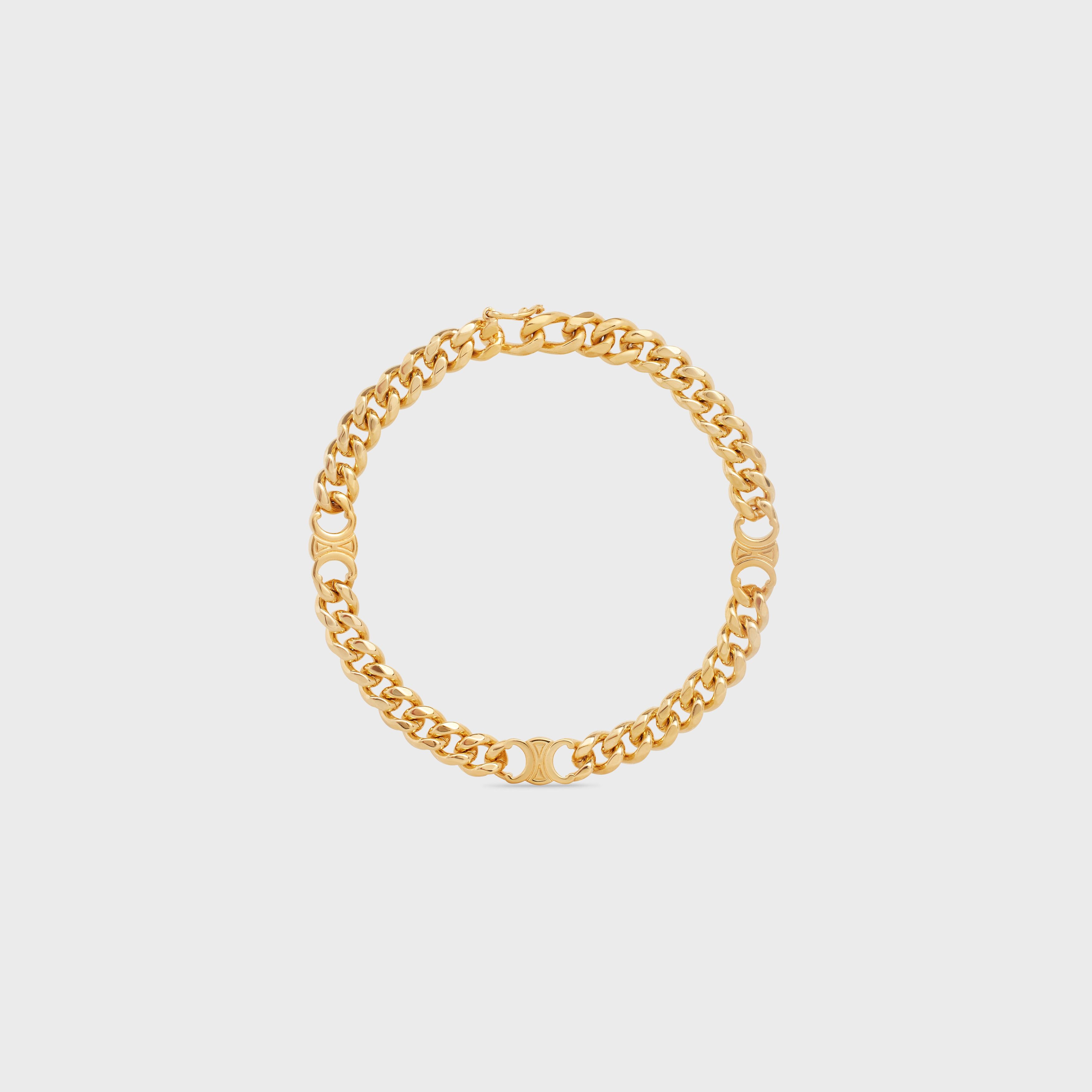 Celine o1bcso1str0725 Size : OS / 460TJ6 Bracelet in Gold Size ONE SIZE - 1 Thumbnail