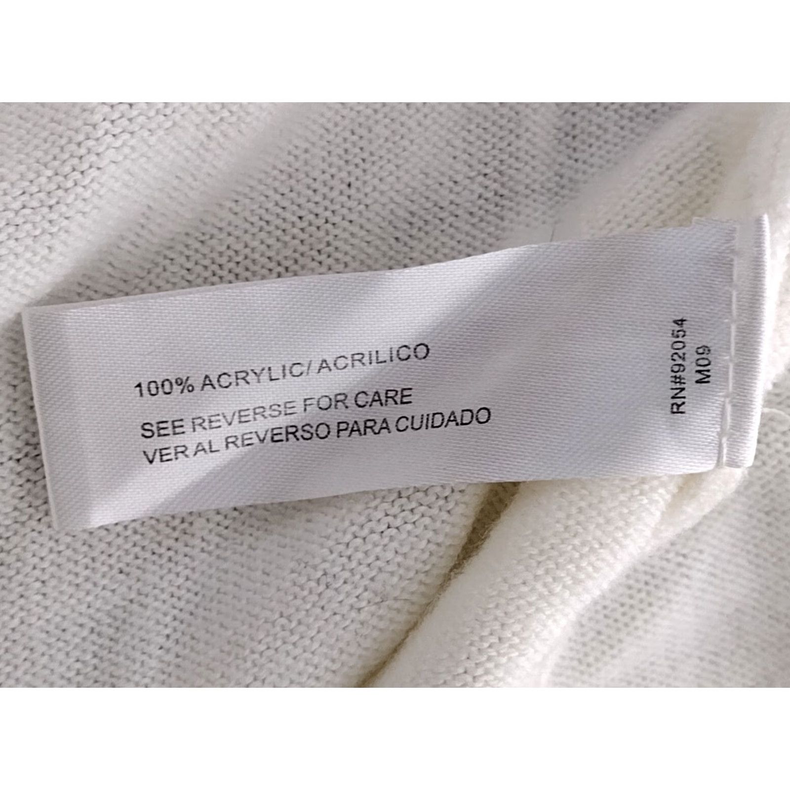 Vintage BBIEM ORGAN Women's Long Sleeve Cardigan Sweater Ivory Pockets S Vintage No Size S / US 4 / IT 40 - 7 Thumbnail