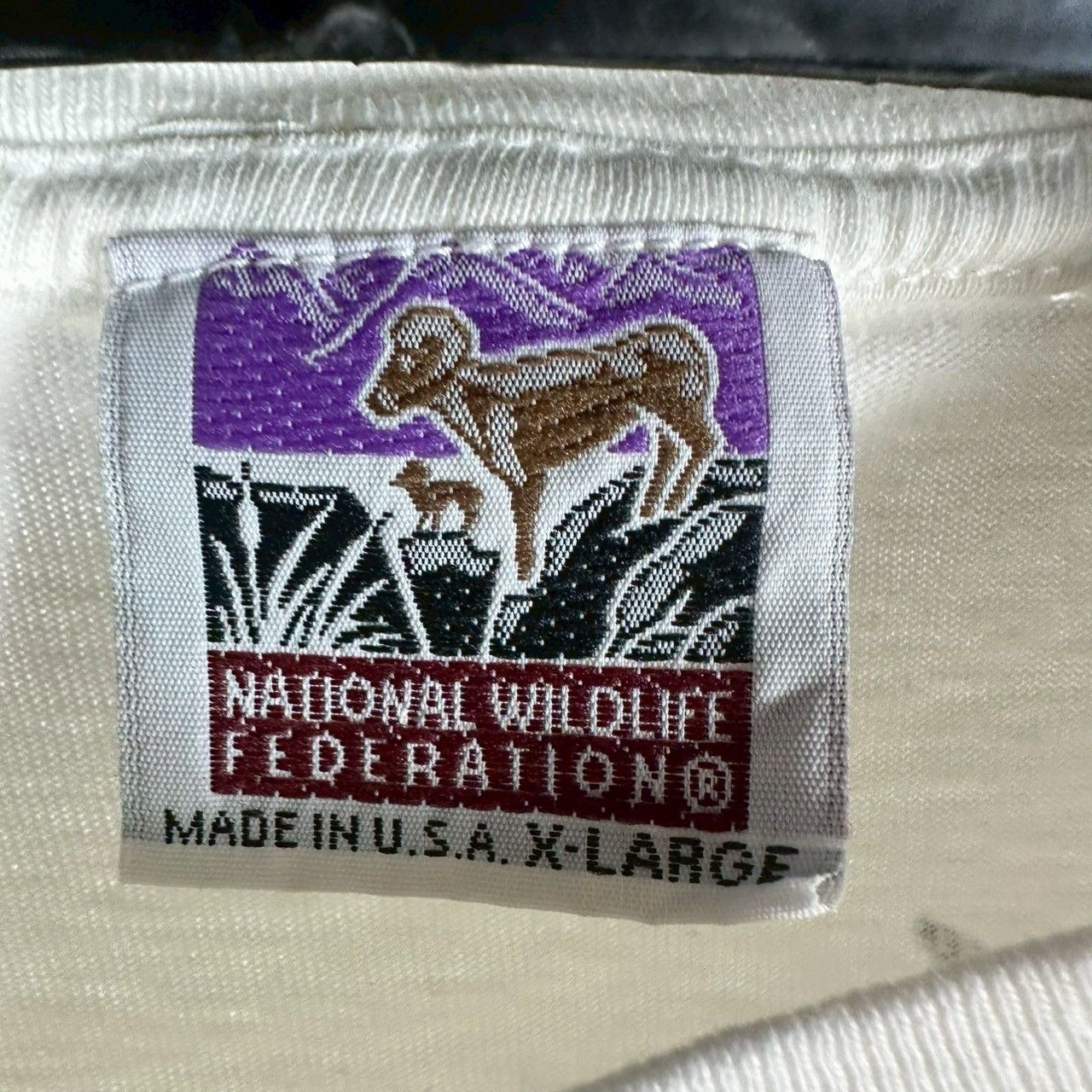 Vintage 90s Monarch Butterflies National Wildlife Federation Art Tee Size US L / EU 52-54 / 3 - 7 Thumbnail