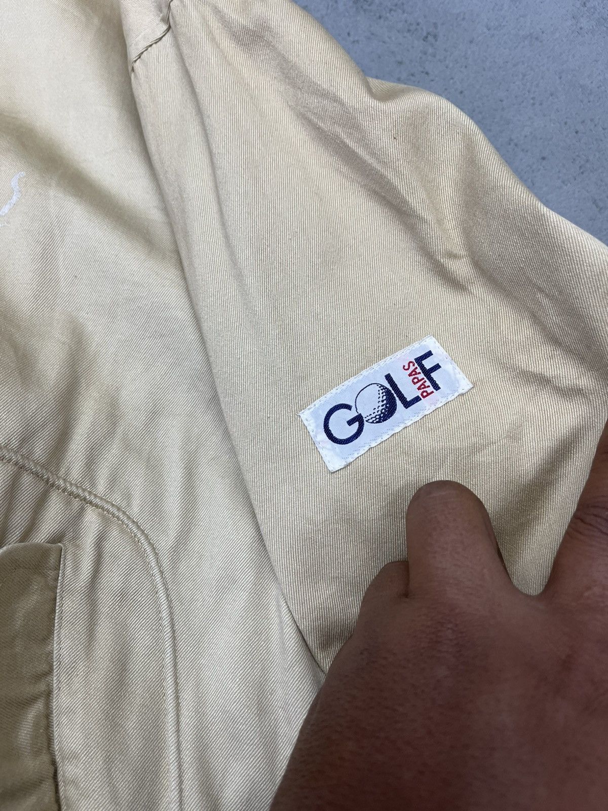 Designer × Japanese Brand × Vintage ARCHIVE🔥VTG PAPAS GOLF BOMBER JACKET Size US M / EU 48-50 / 2 - 9 Thumbnail