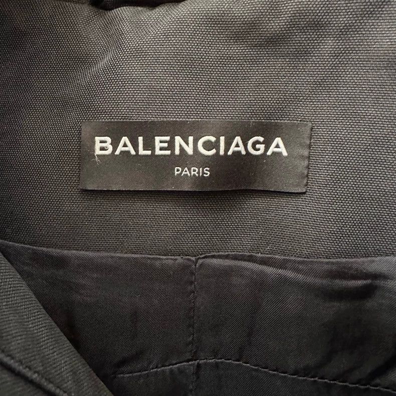 Balenciaga Balenciaga Balenciaga Political Campaign Logo Parka Jacket Size US XL / EU 56 / 4 - 6 Thumbnail