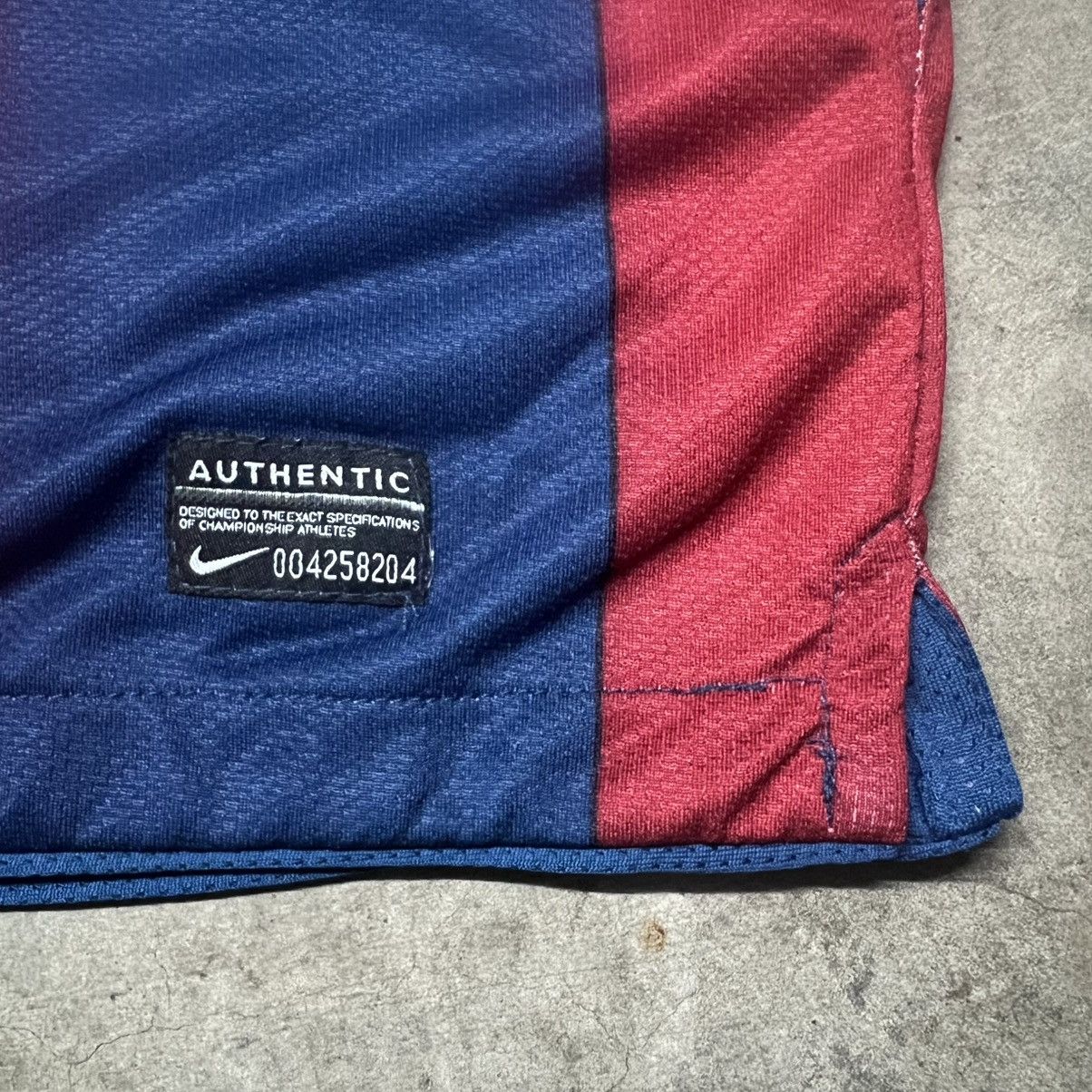 Nike F.C. Barcelona Authentic Nike Dri-Fit Soccer Jersey Size US XL / EU 56 / 4 - 10 Thumbnail