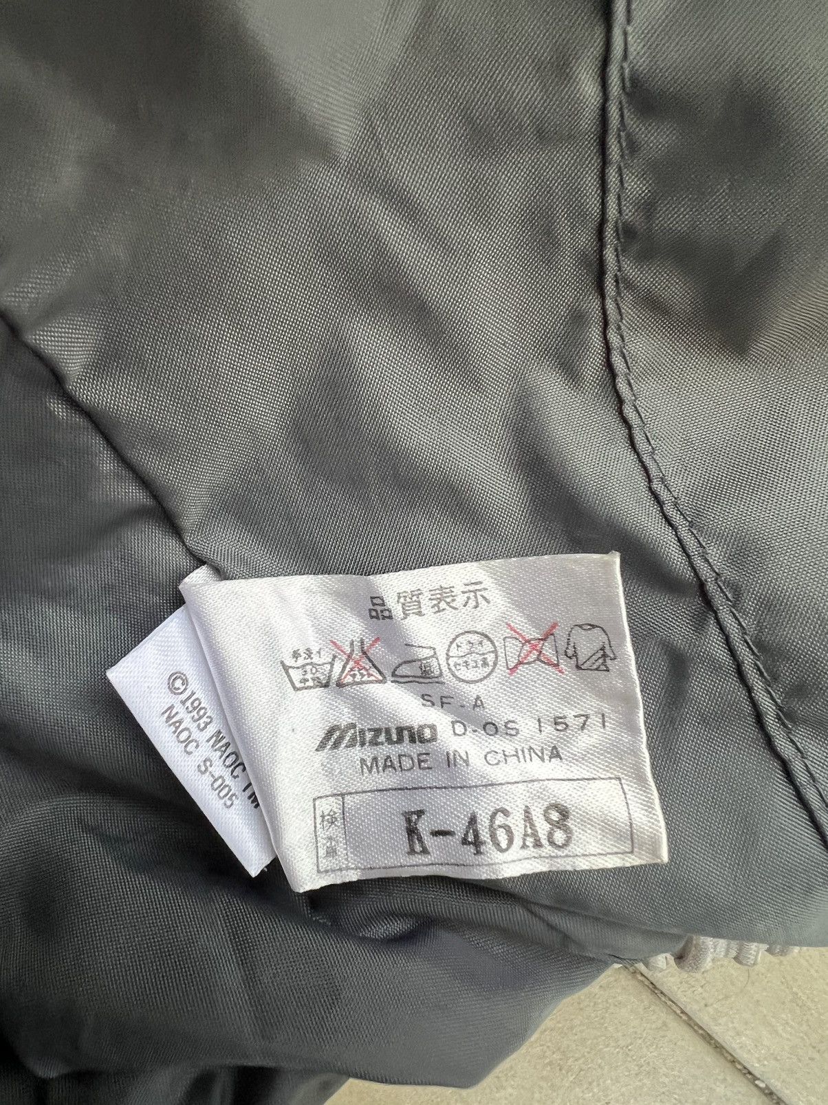 Mizuno 1998 Nagano Olympic Mizuno Official Sponsor Bomber Jacket Size US L / EU 52-54 / 3 - 22 Thumbnail