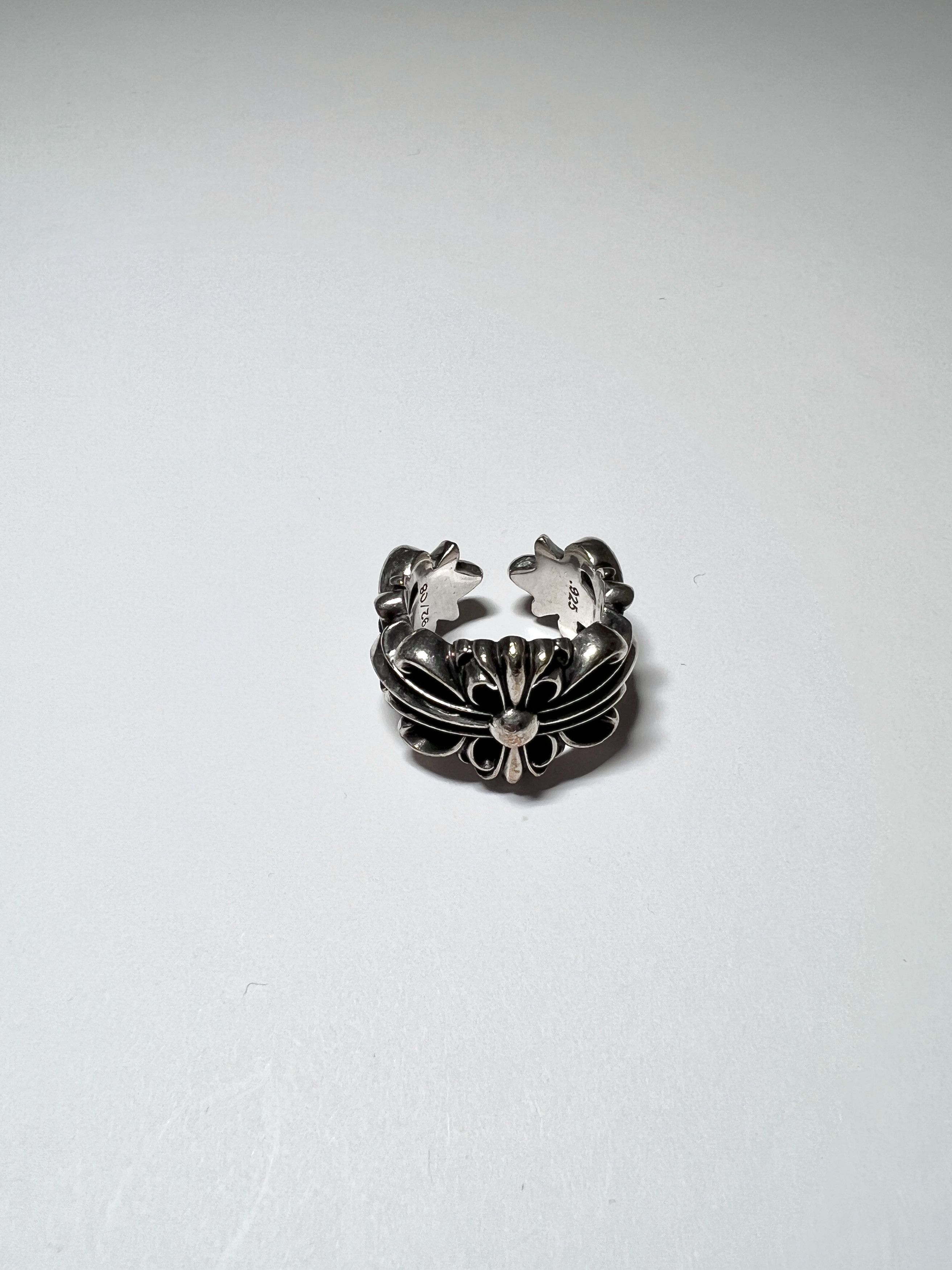 Chrome Hearts Double Floral Ring 8US main image 1