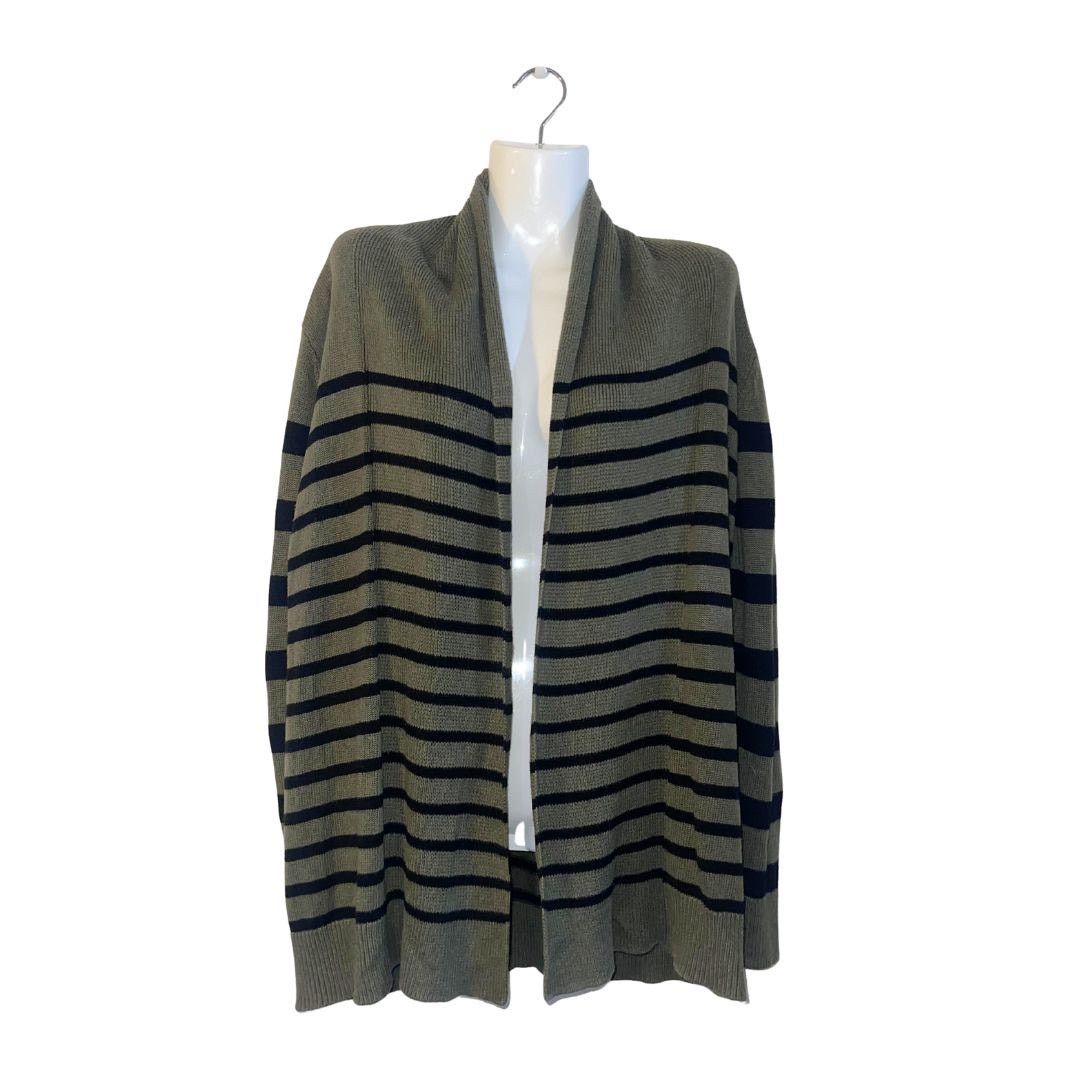Other A.N.A. Striped Boyfriend Open Front Knit Cardigan Size Small Size S / US 4 / IT 40 - 1 Thumbnail