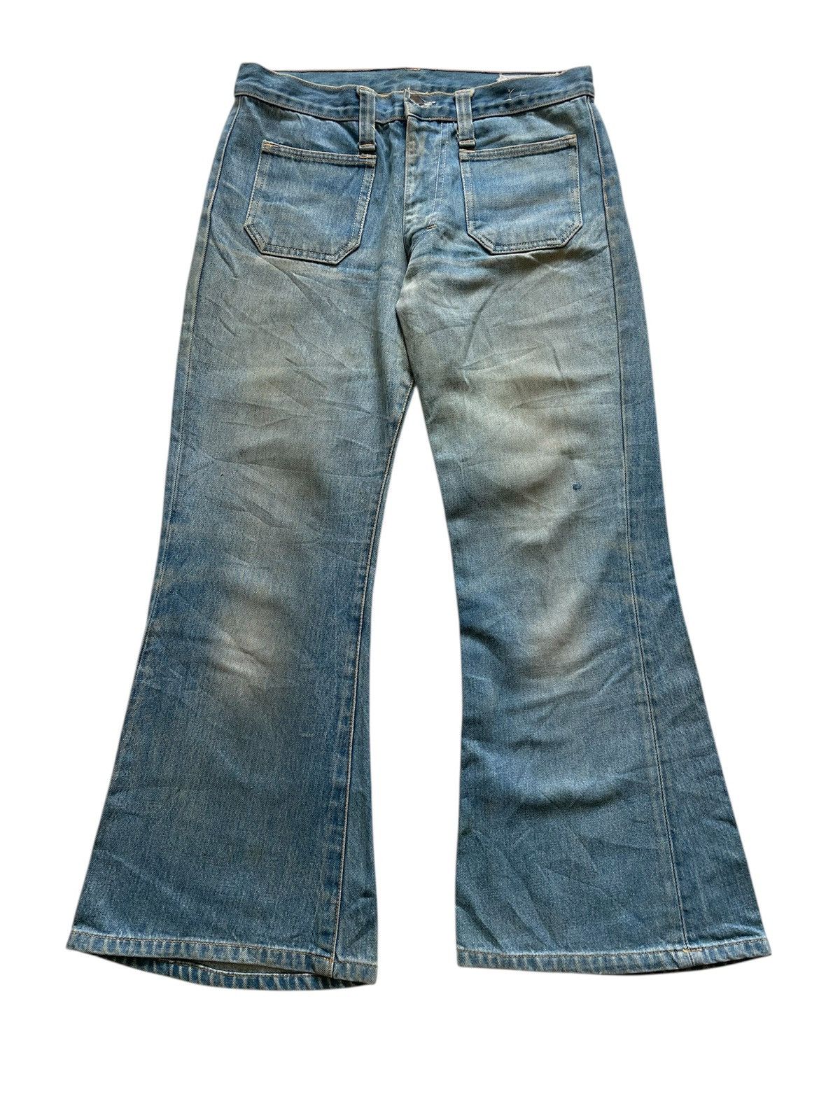 Vintage × Wrangler Vintage Wrangler Bushpant Bellbottom Jeans Size US 29 - 1 Thumbnail